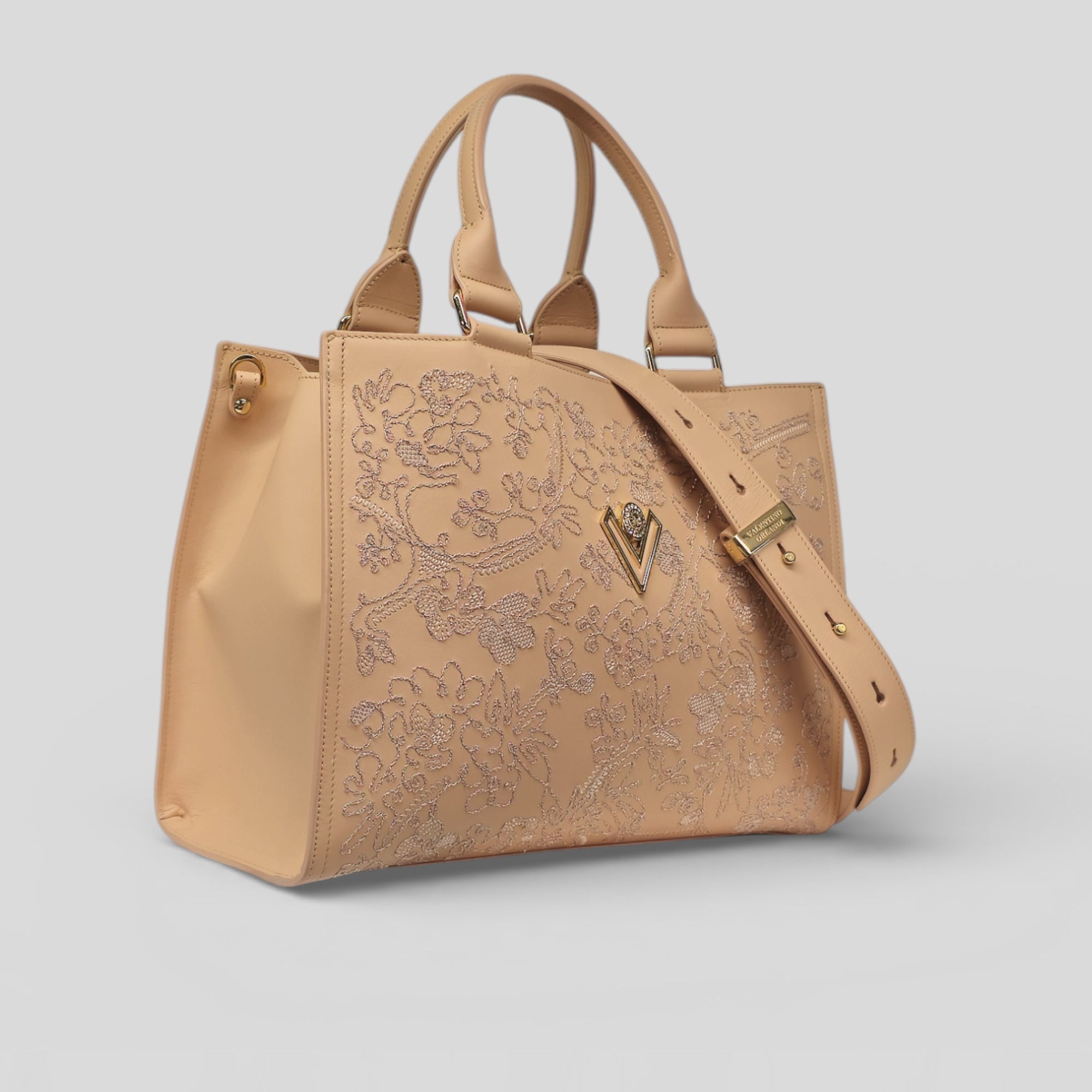 Borsa a mano HELLY in vitello rosa