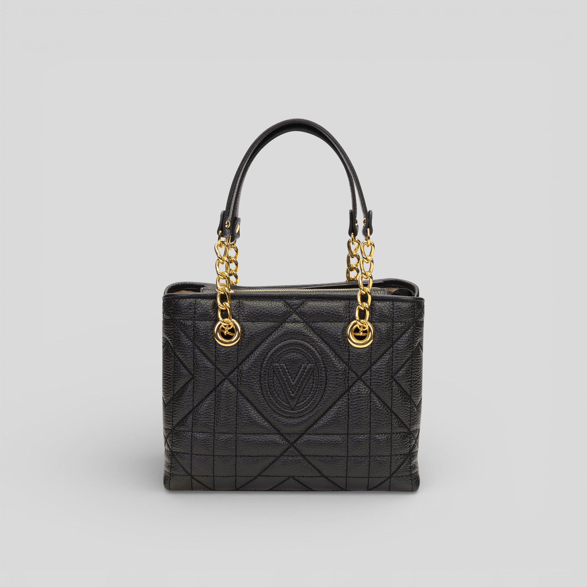 Borsa a mano AURY in pelle nera