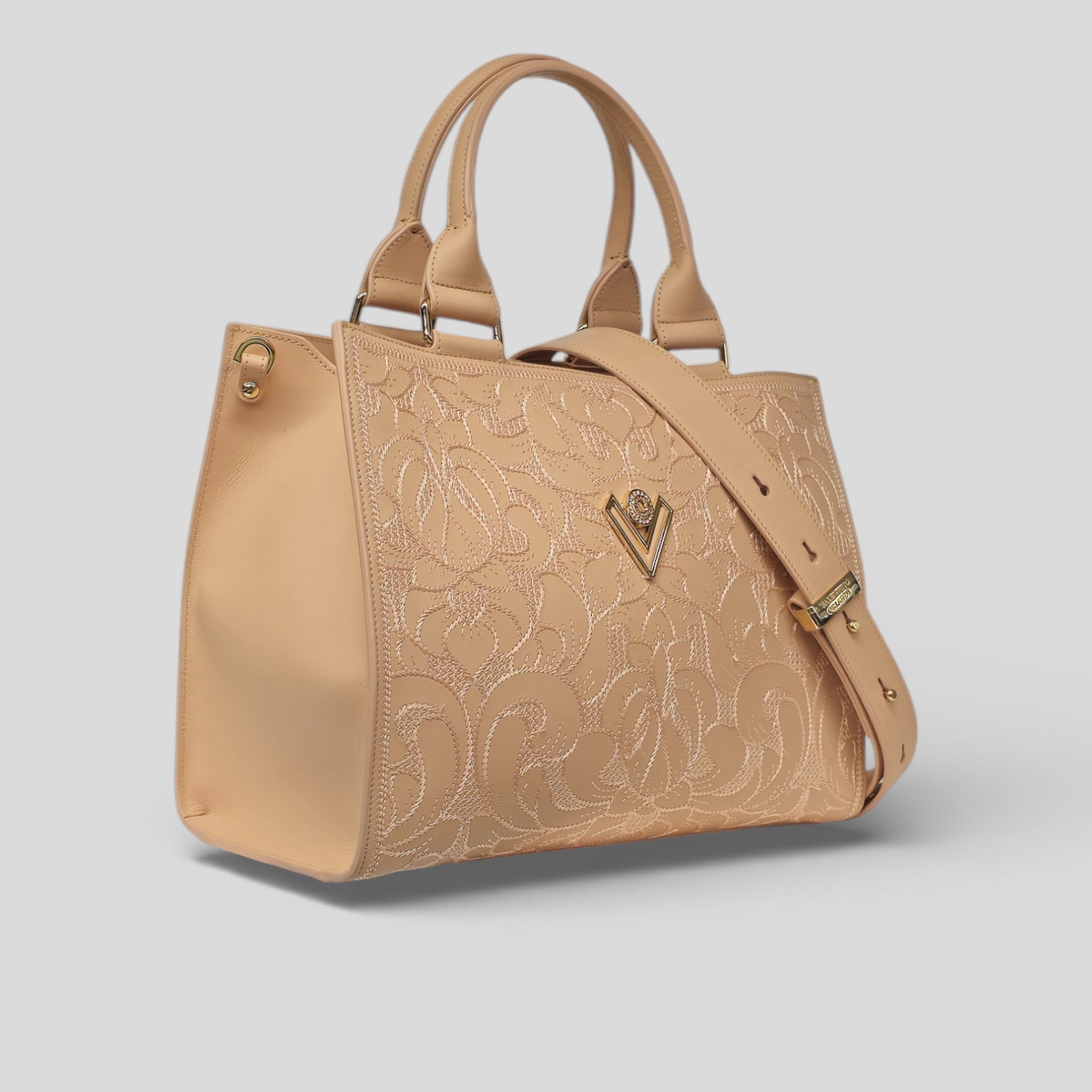 Borsa a mano DALIA in vitello rosa