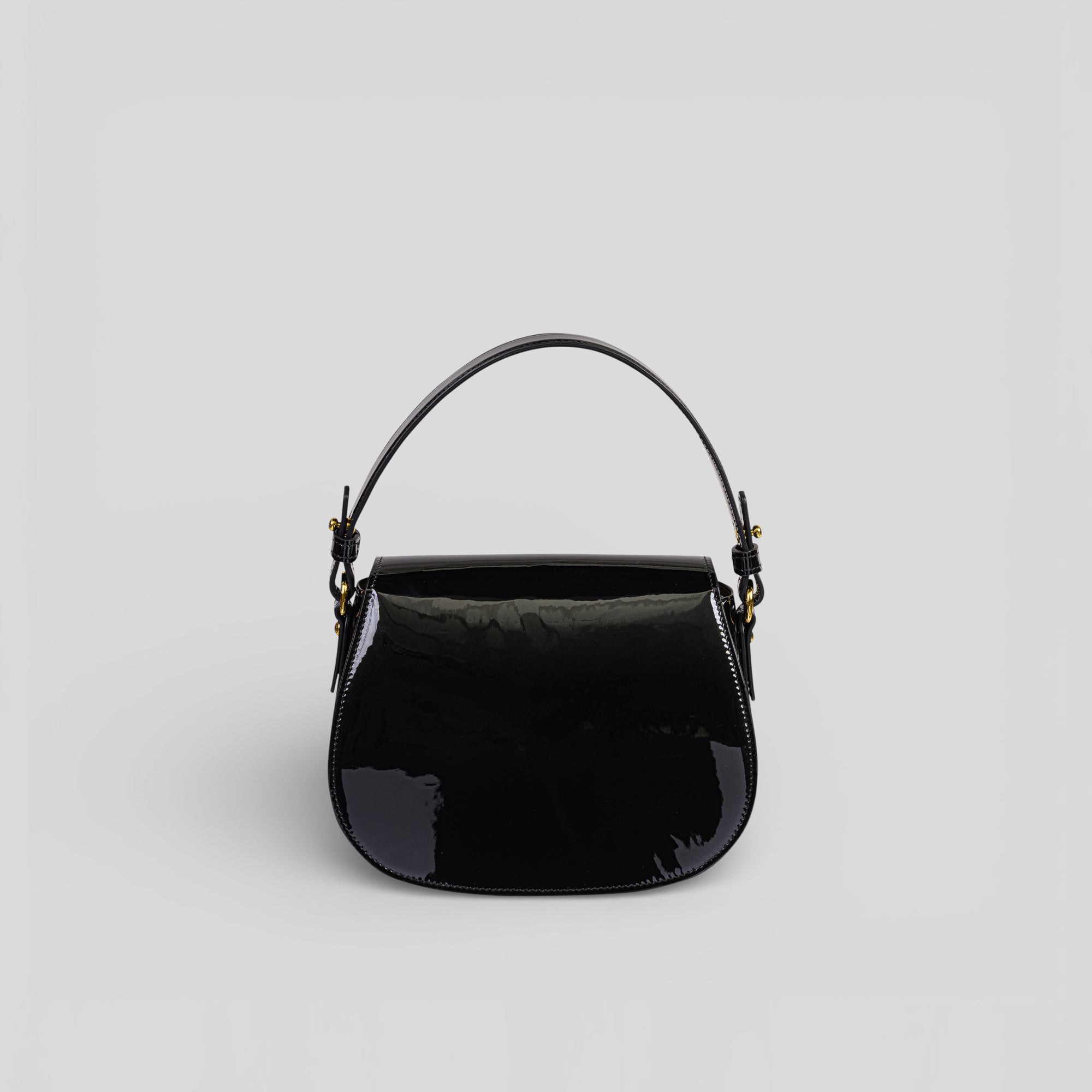 Borsa a spalla SHELBY in vernice nero