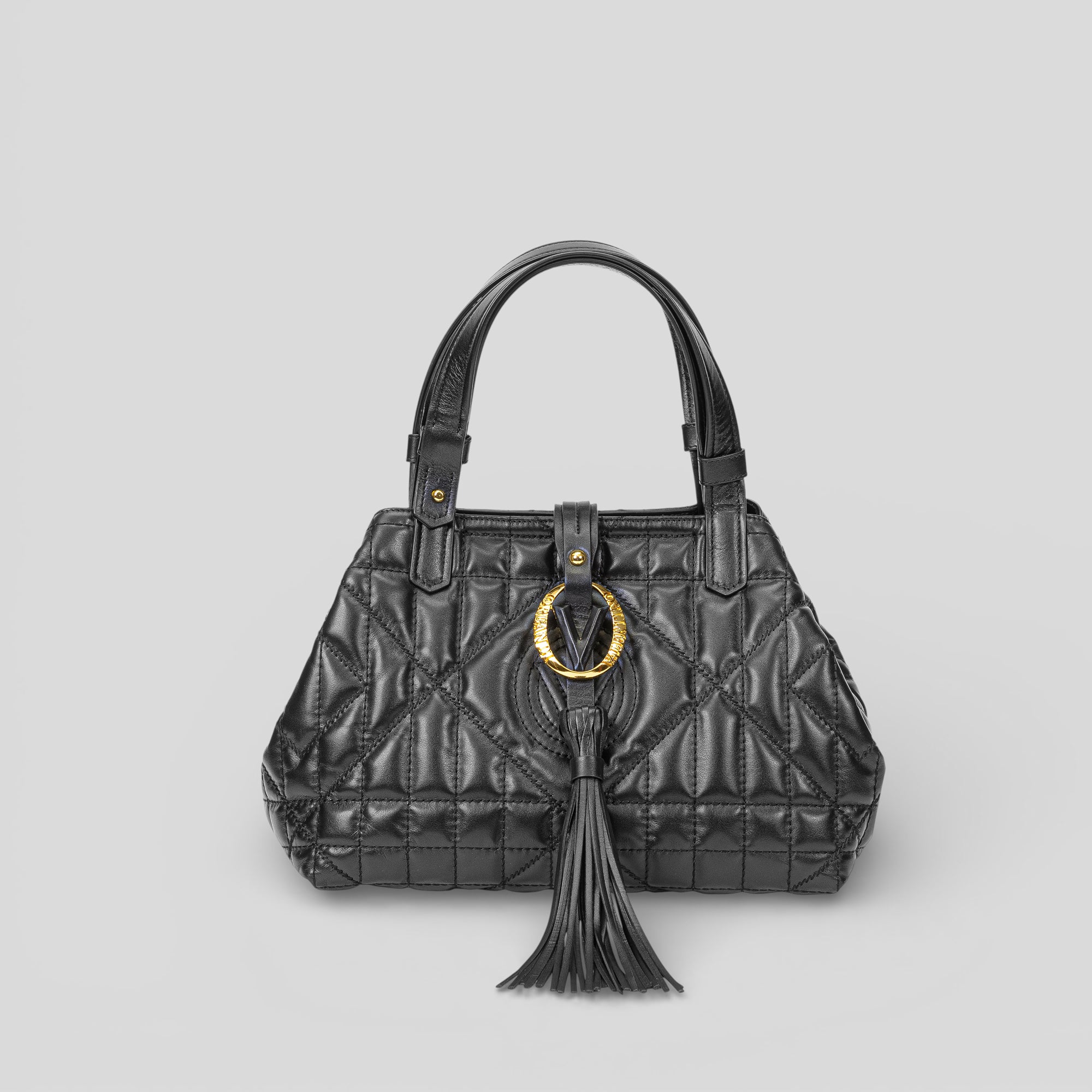 Borsa shopping VALENTY in pelle nera