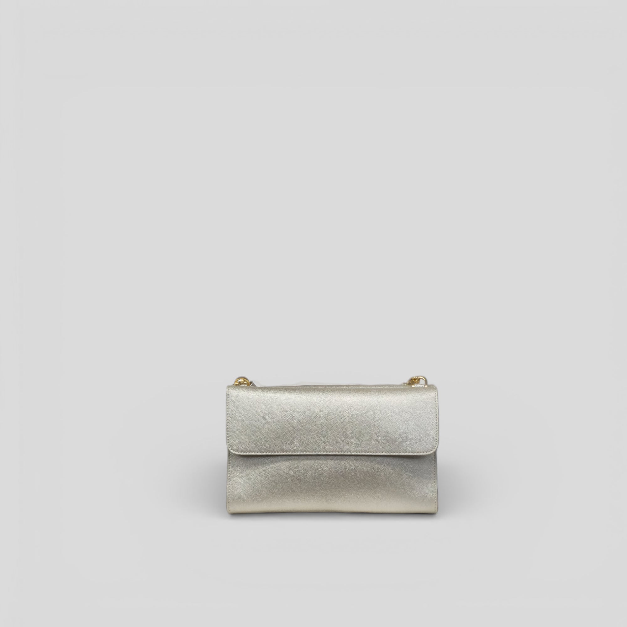 Clutch BEL in vitello met grigio