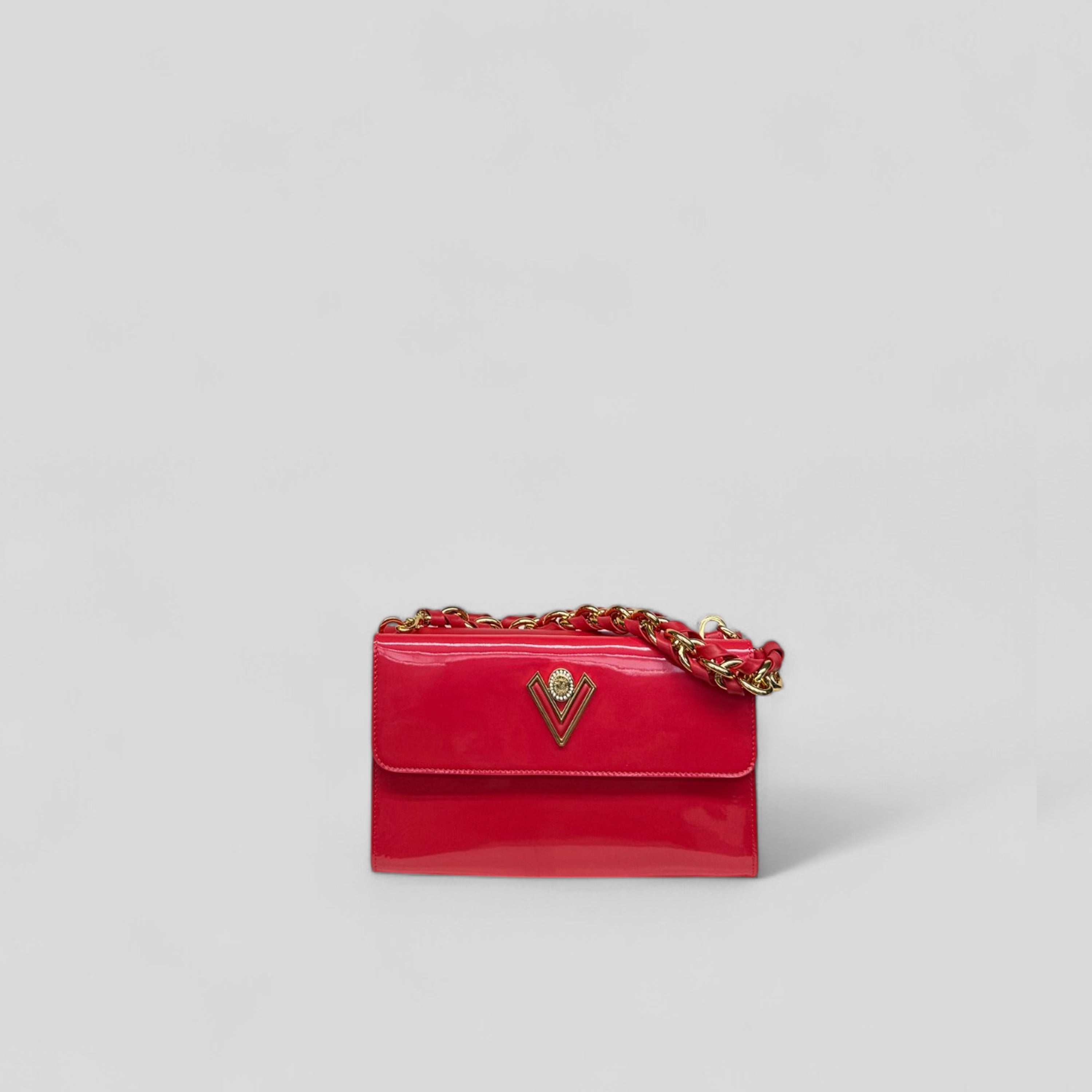 Clutch BEL in vernice rosso