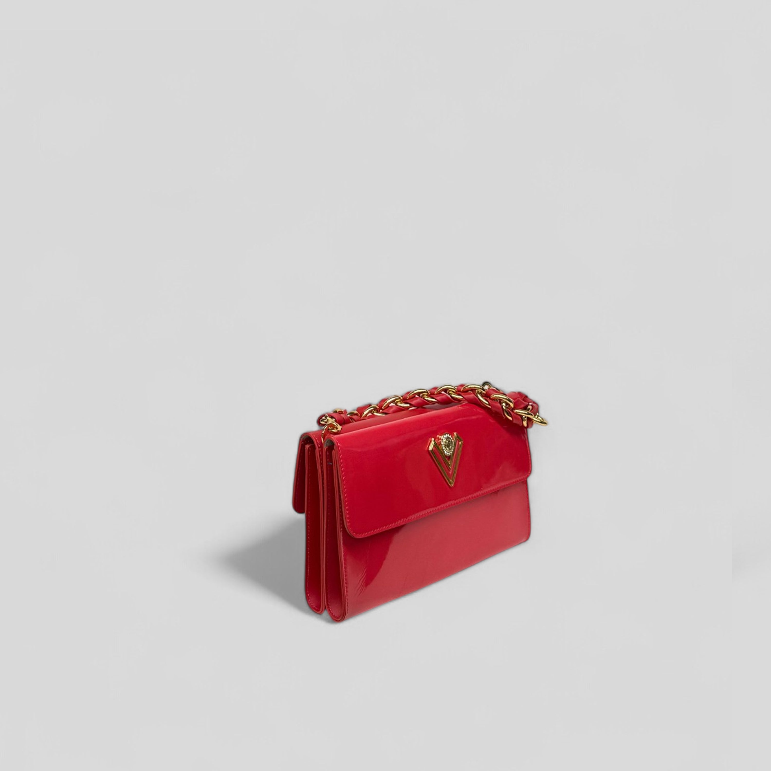 Clutch BEL in vernice rosso