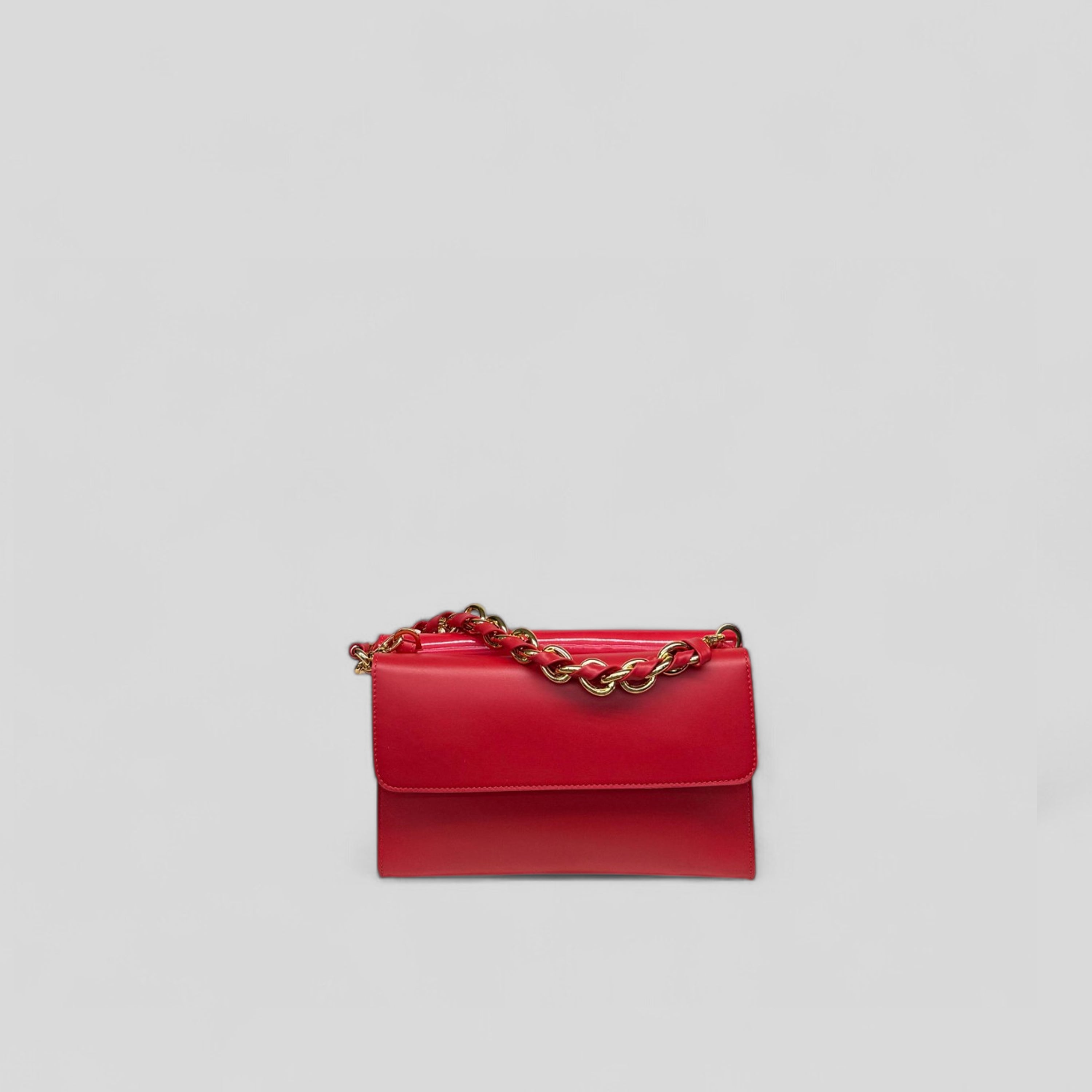 Clutch BEL in vernice rosso
