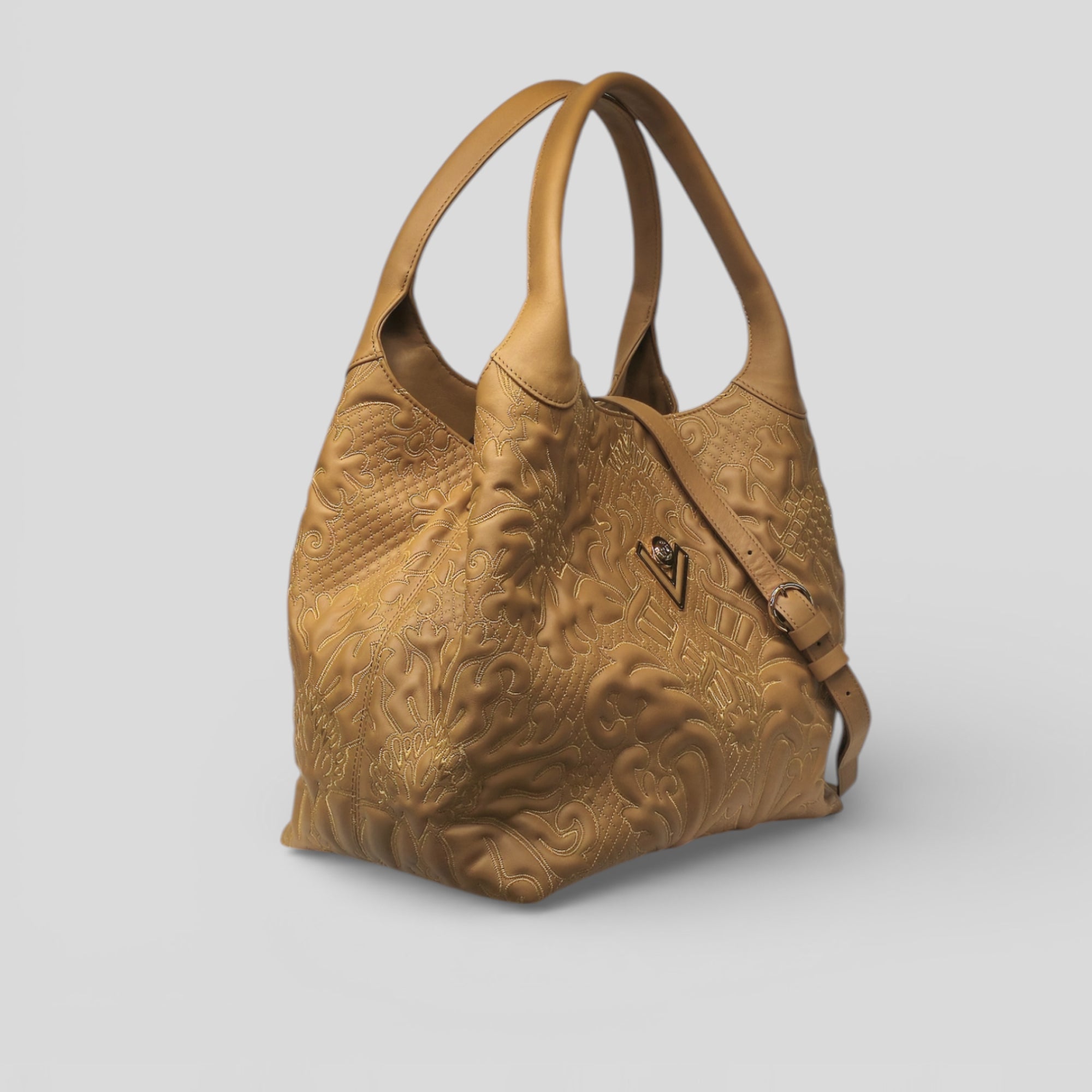 Borsa shopping SORAYA in vitello marrone