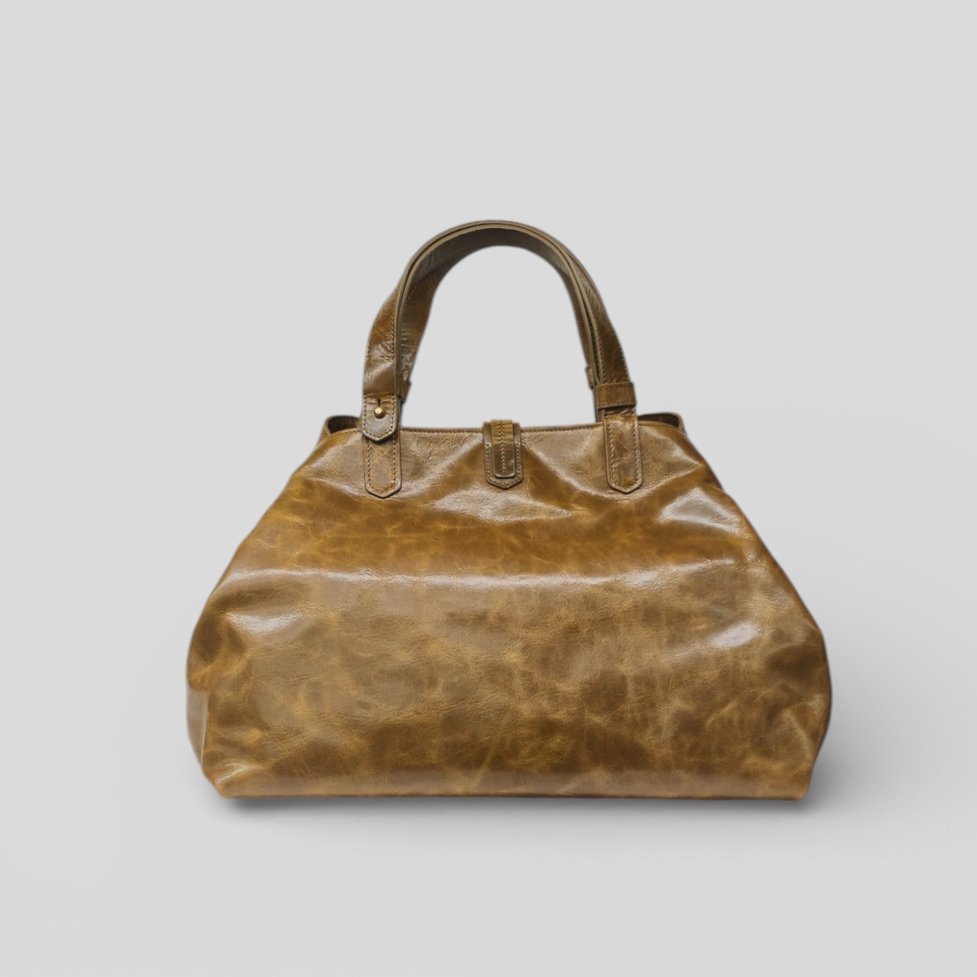 Borsa shopping SENNA in vitello cuoio