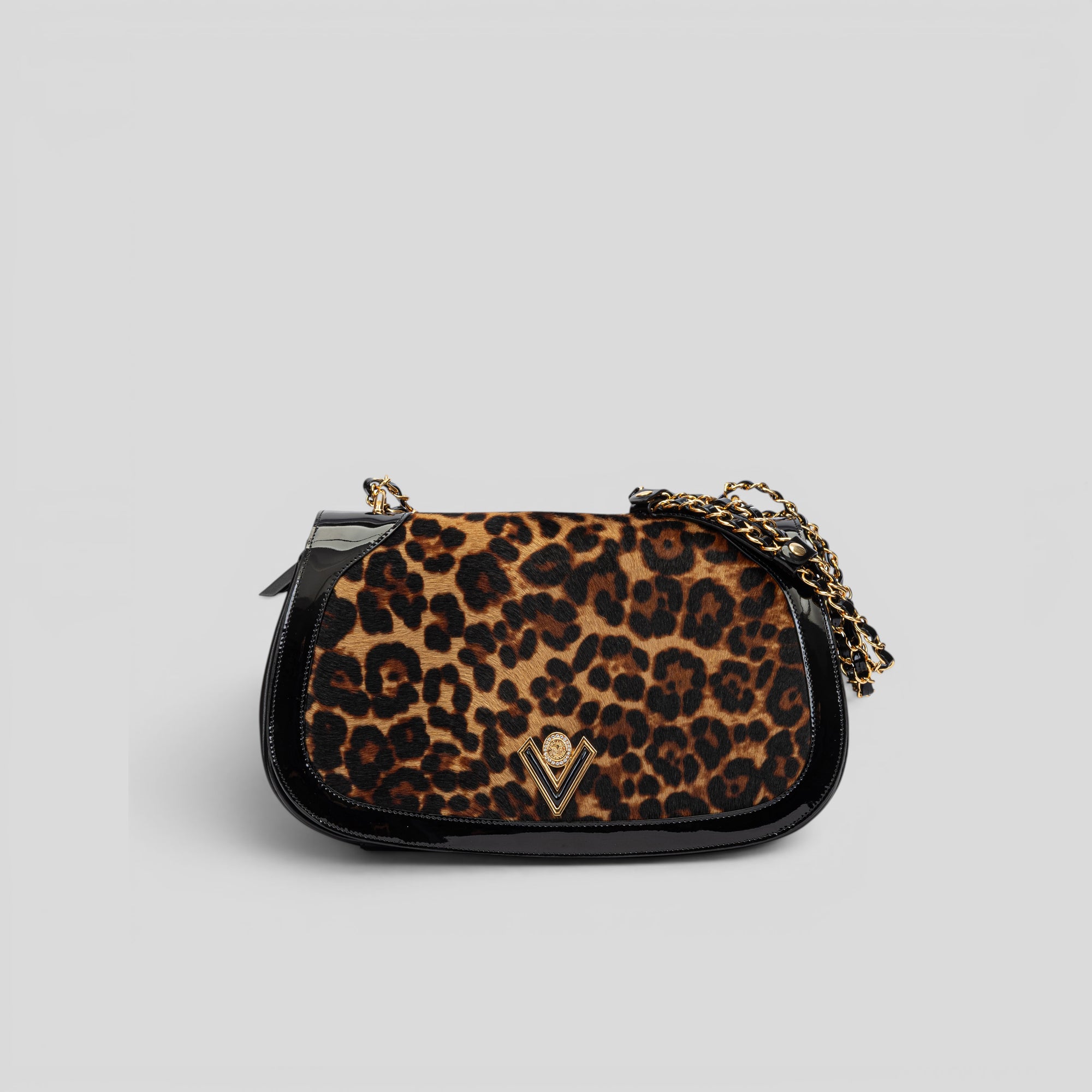 Borsa a mano ELODY in cavallino maculato