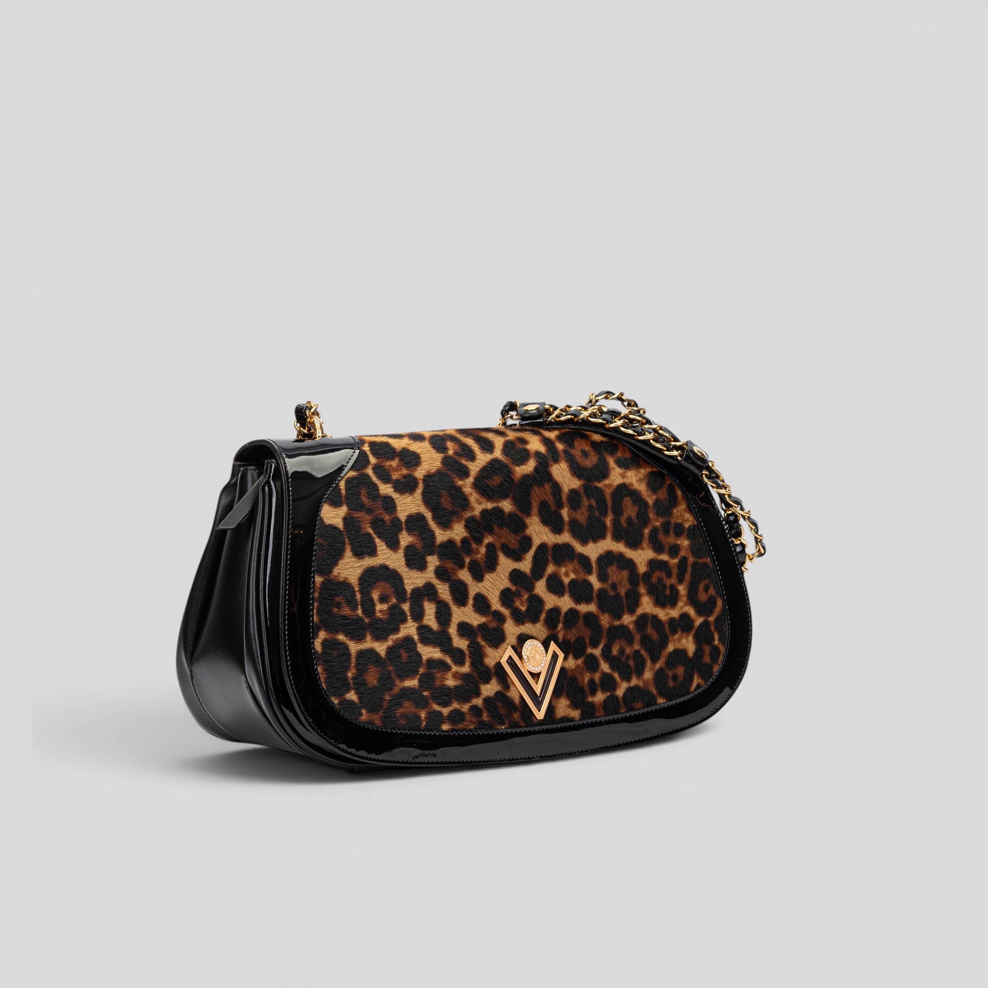 Borsa a mano ELODY in cavallino maculato