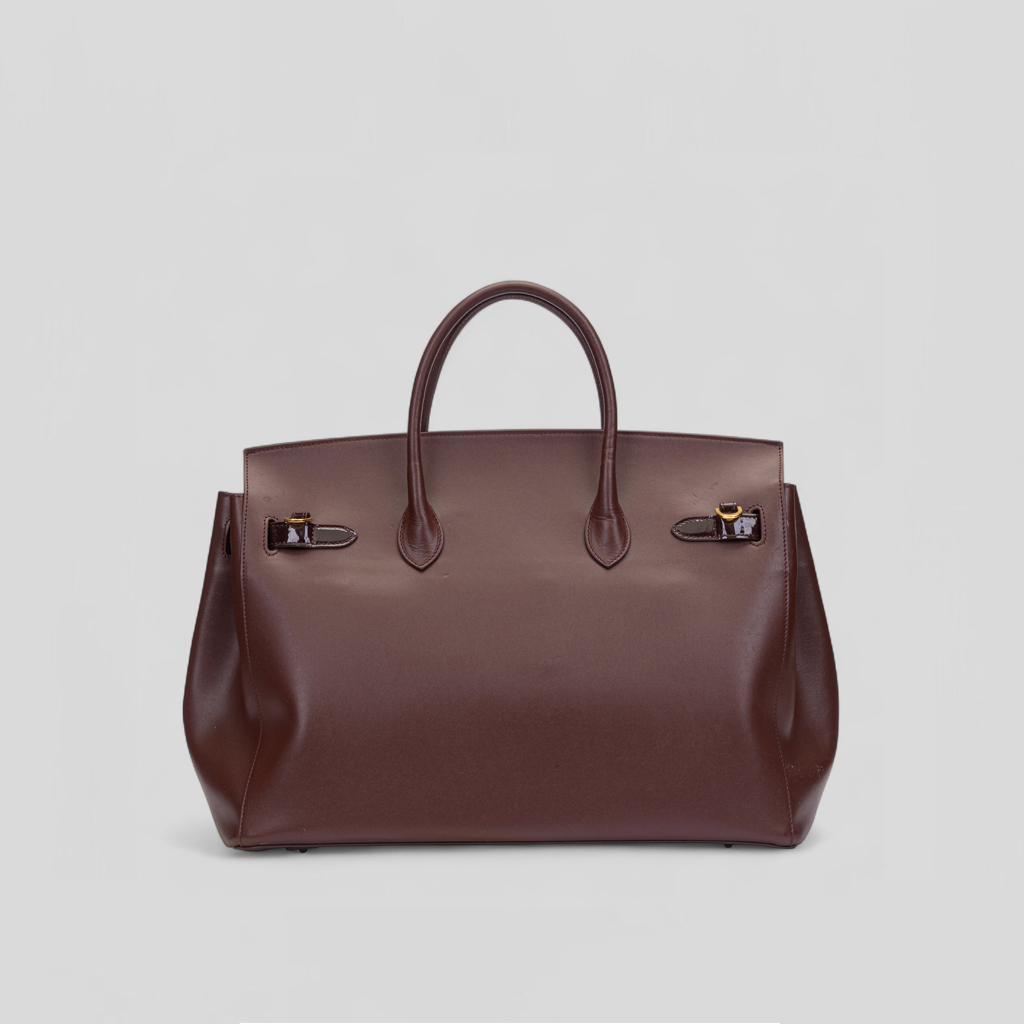 Brosa tote grande JENNI in vitello marrone