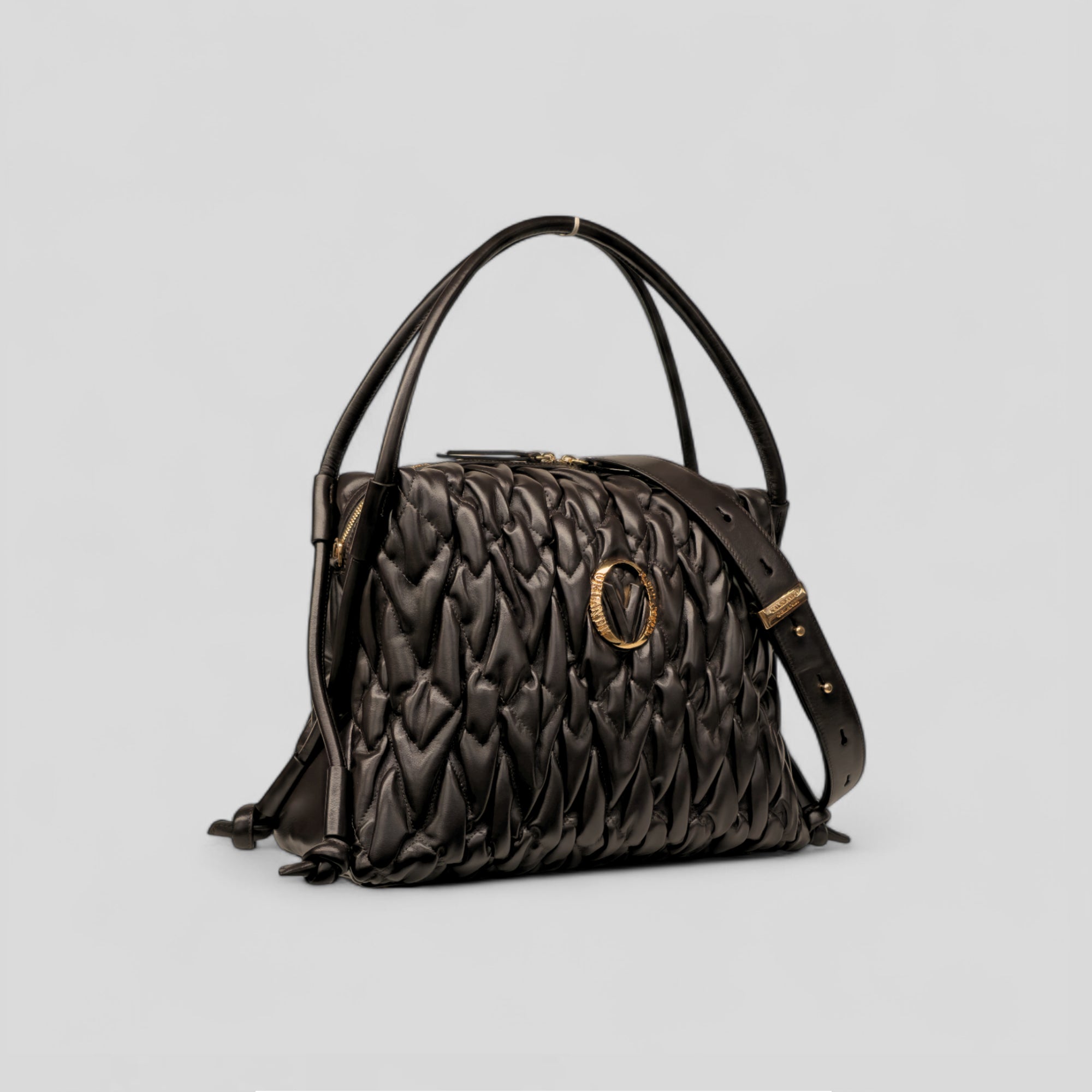 Borsa a mano grande LIA marrone