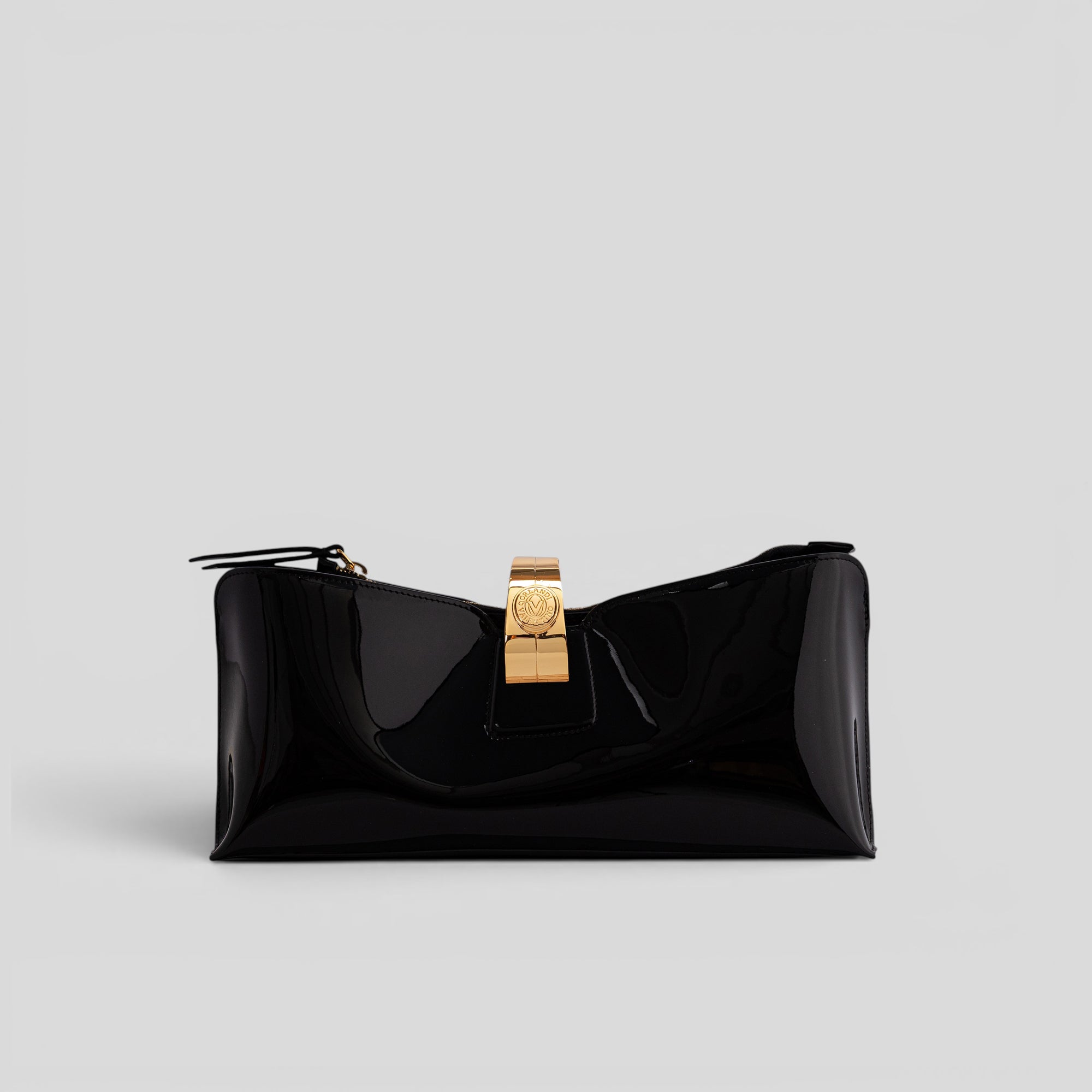 Pochette SIMPLY in vernice nero
