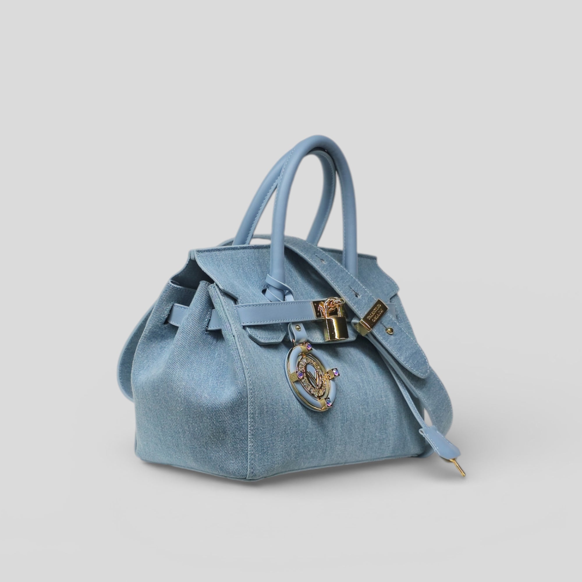 Borsa tote piccola SPORT in jeans