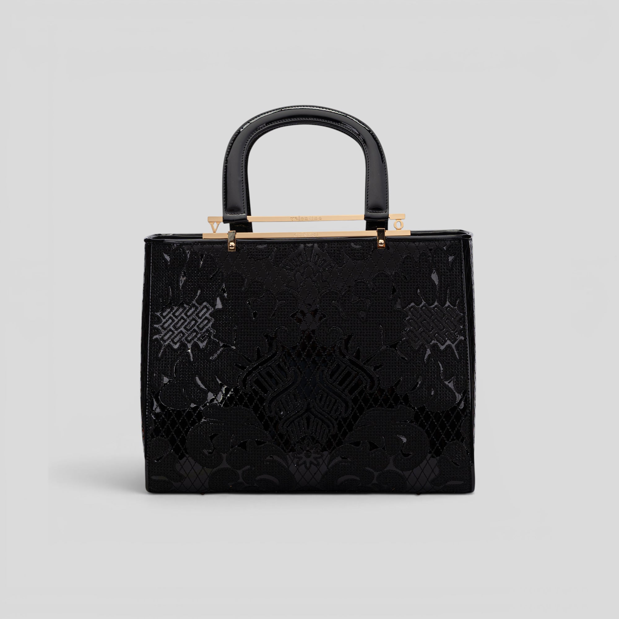 Borsa a mano grande RODI in vernice nero