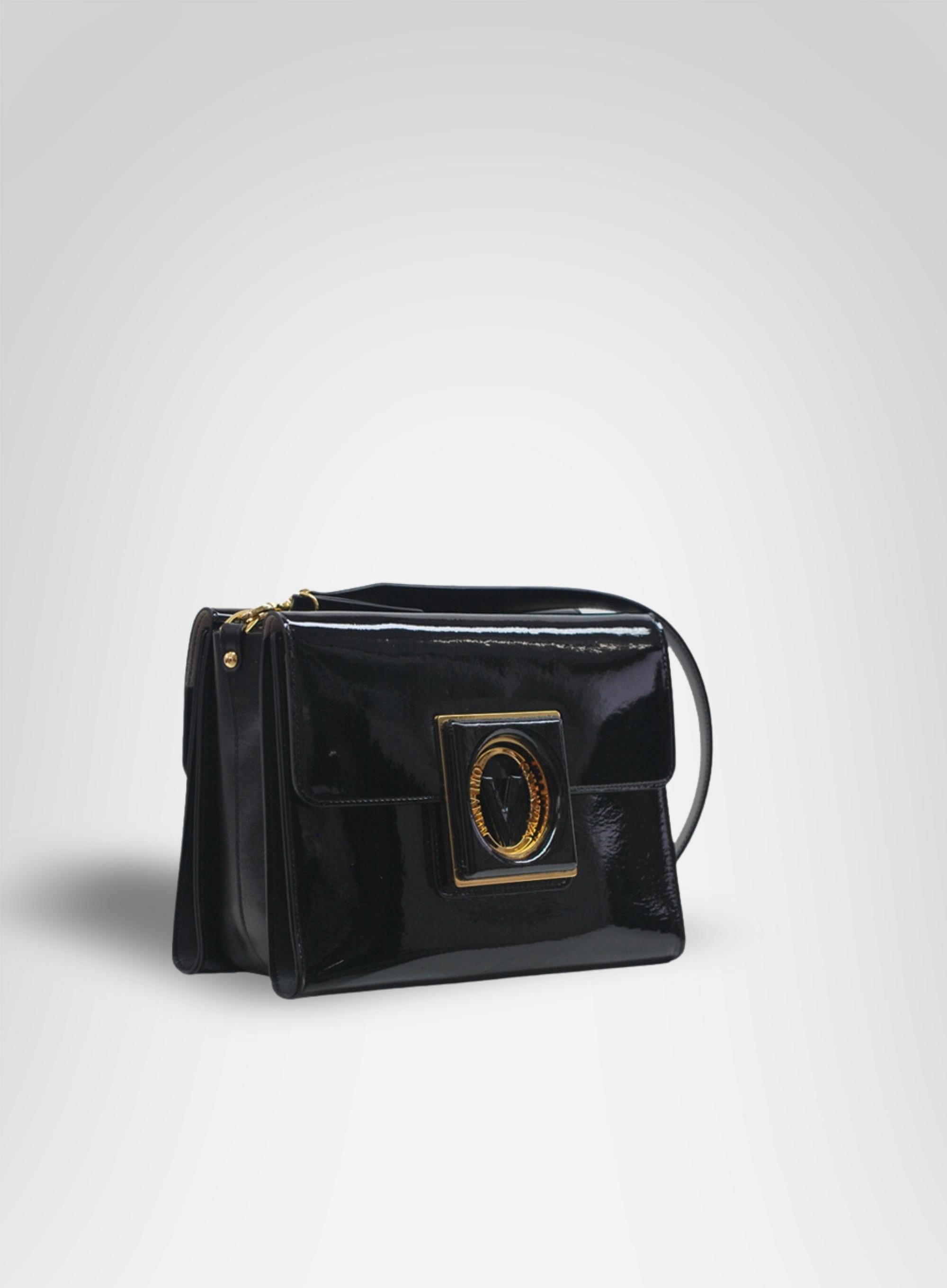 Borsa a spalla Bel in vernice