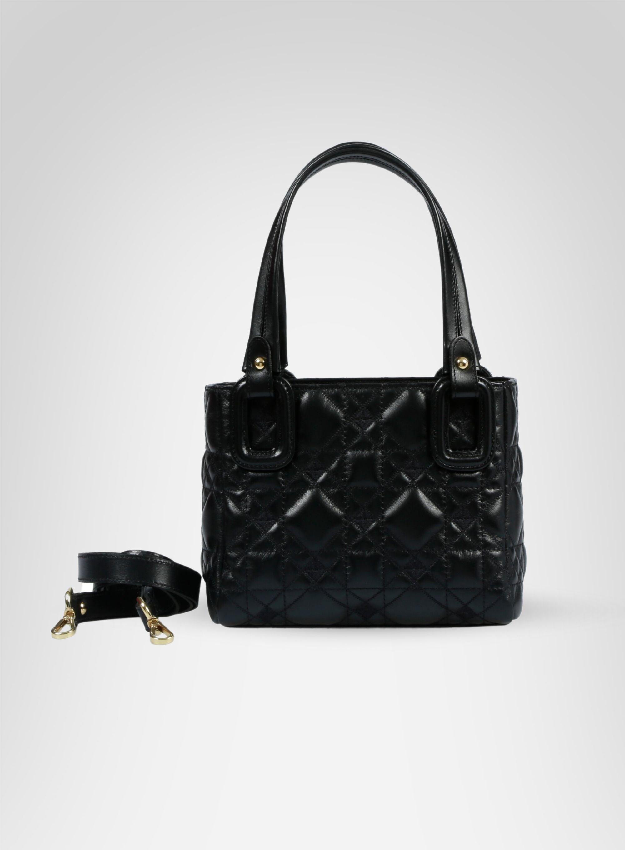 Borsa a mano mini Milano in vitello