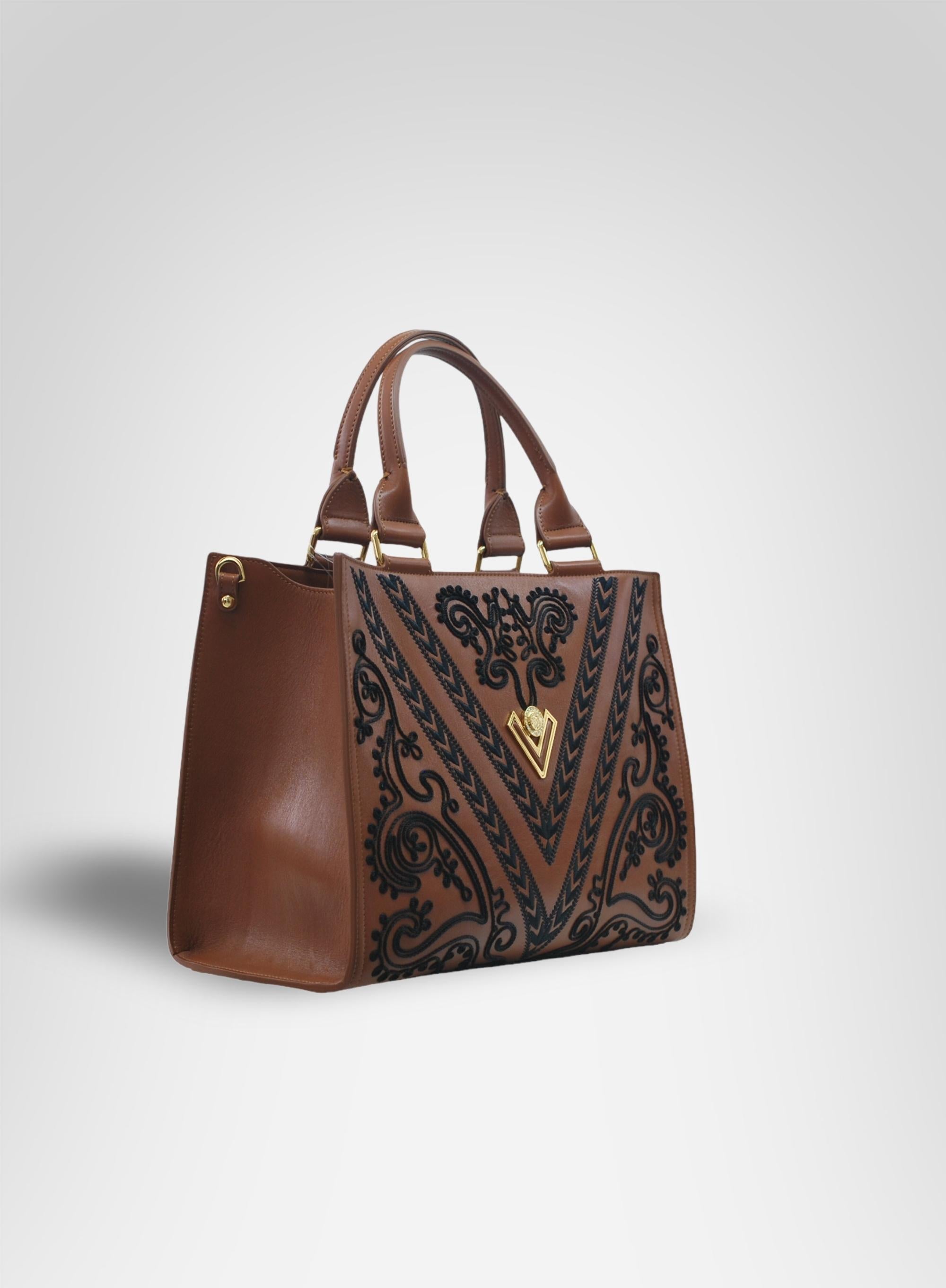 Borsa medium Tote Kay in vitello