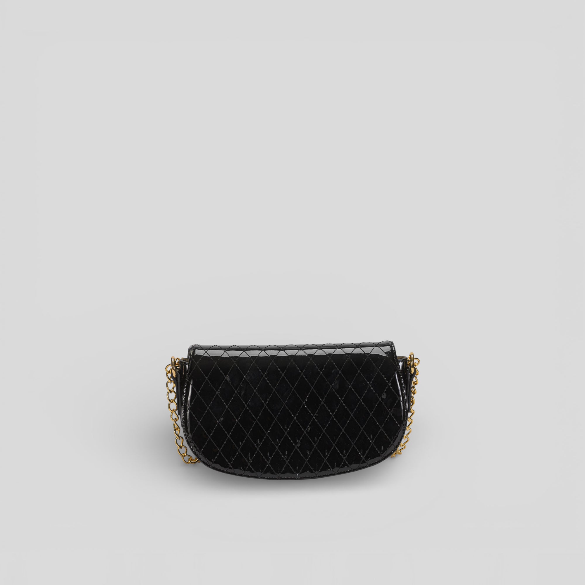 Borsa JEWEL in vernice nero