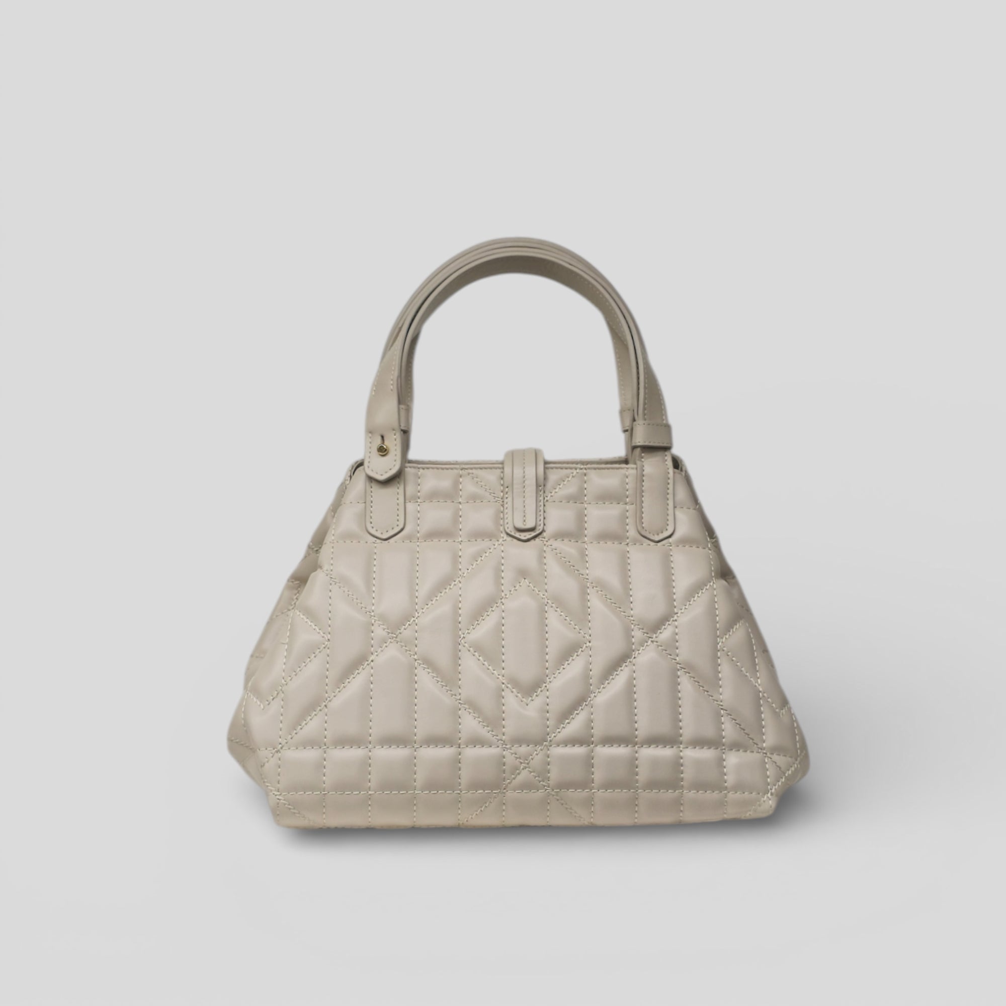 Borsa shopping VALENTY in pelle beige