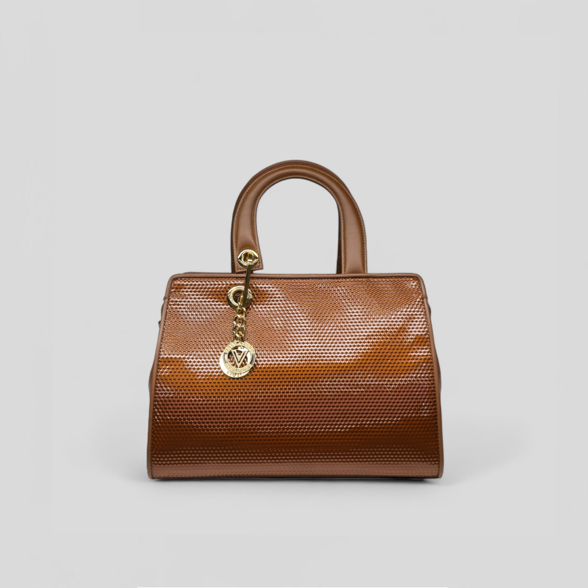 Bauletto medio DITTA  in vitello marrone