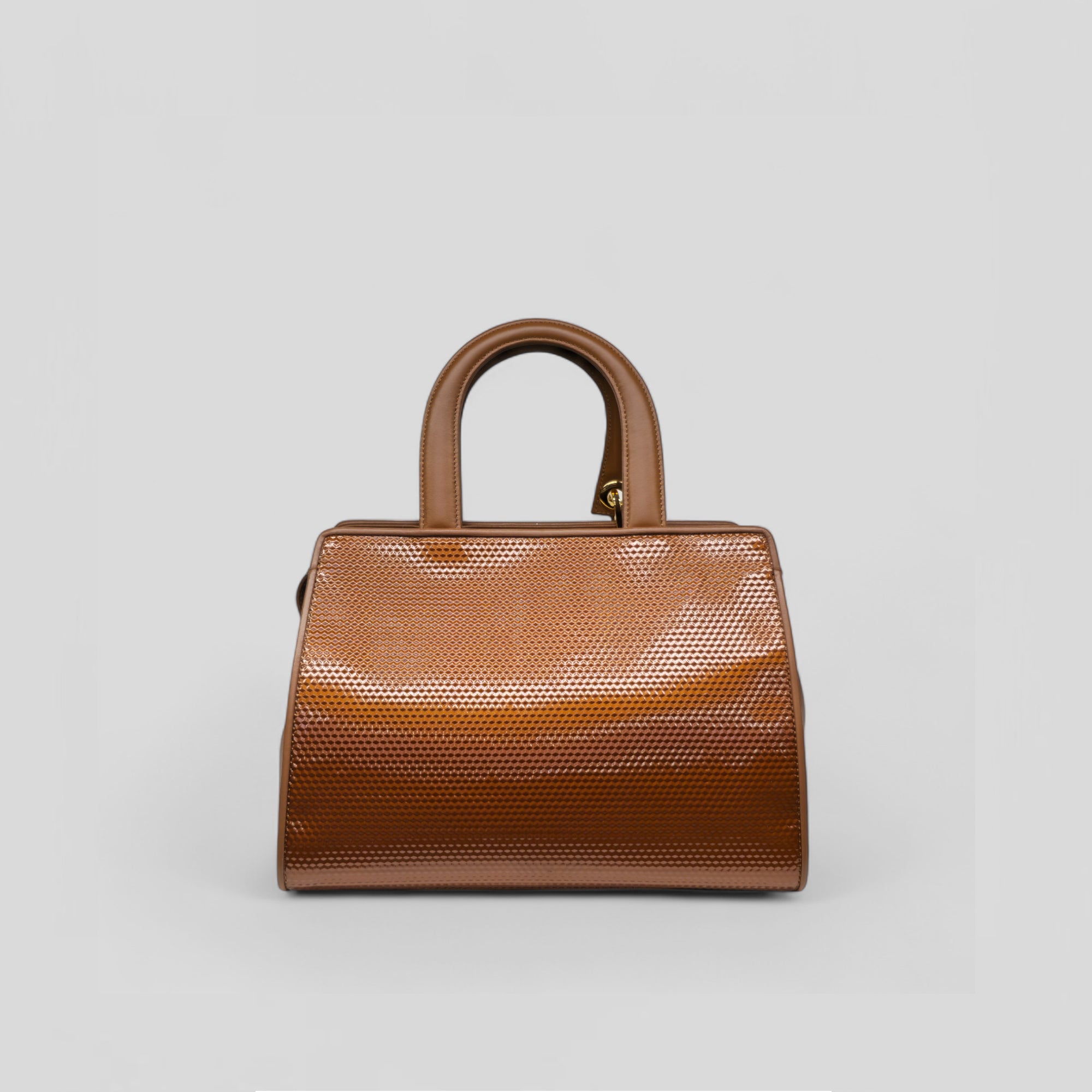 Bauletto medio DITTA  in vitello marrone