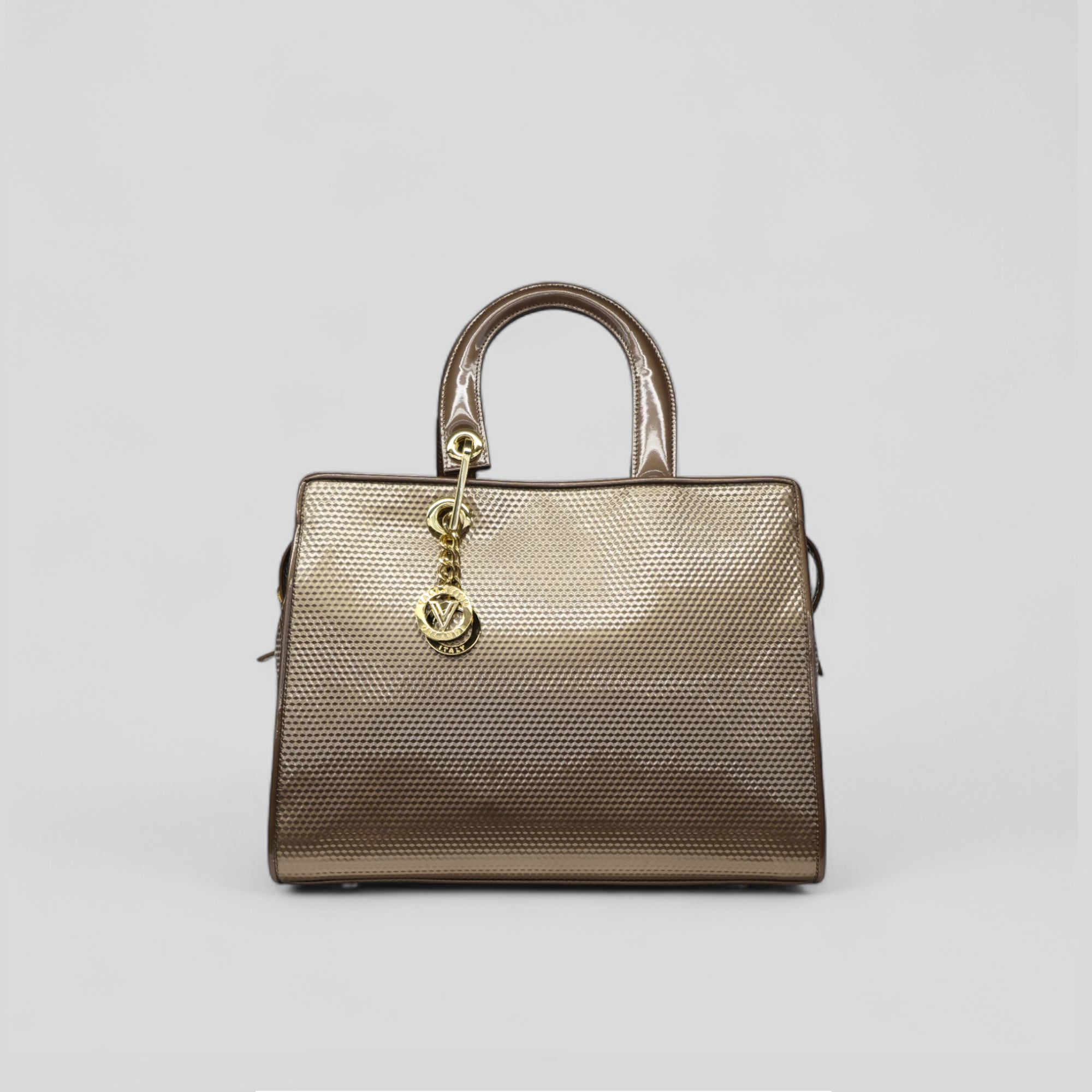 Bauletto grande DITTA in vitello terra