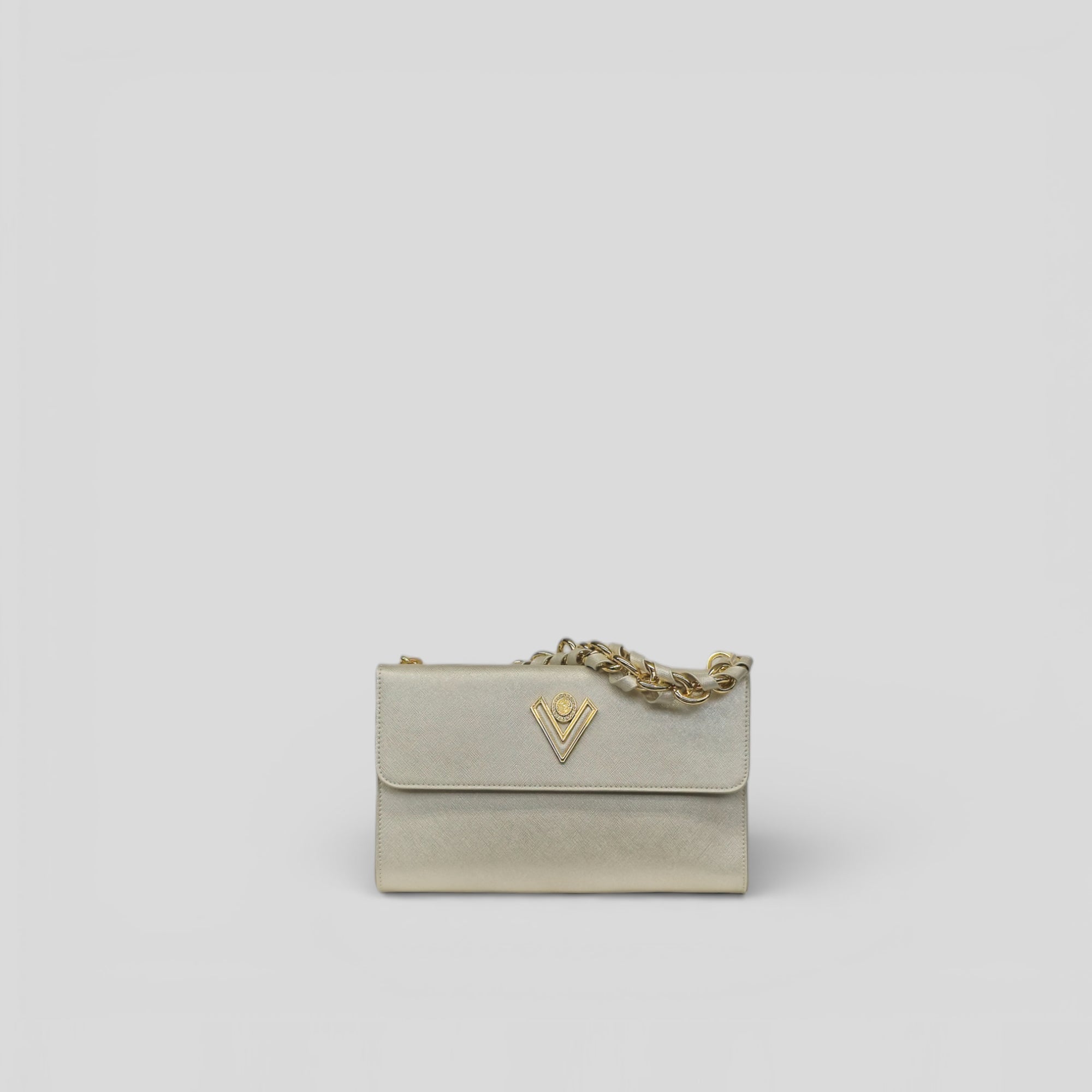 Clutch BEL in vitello met grigio