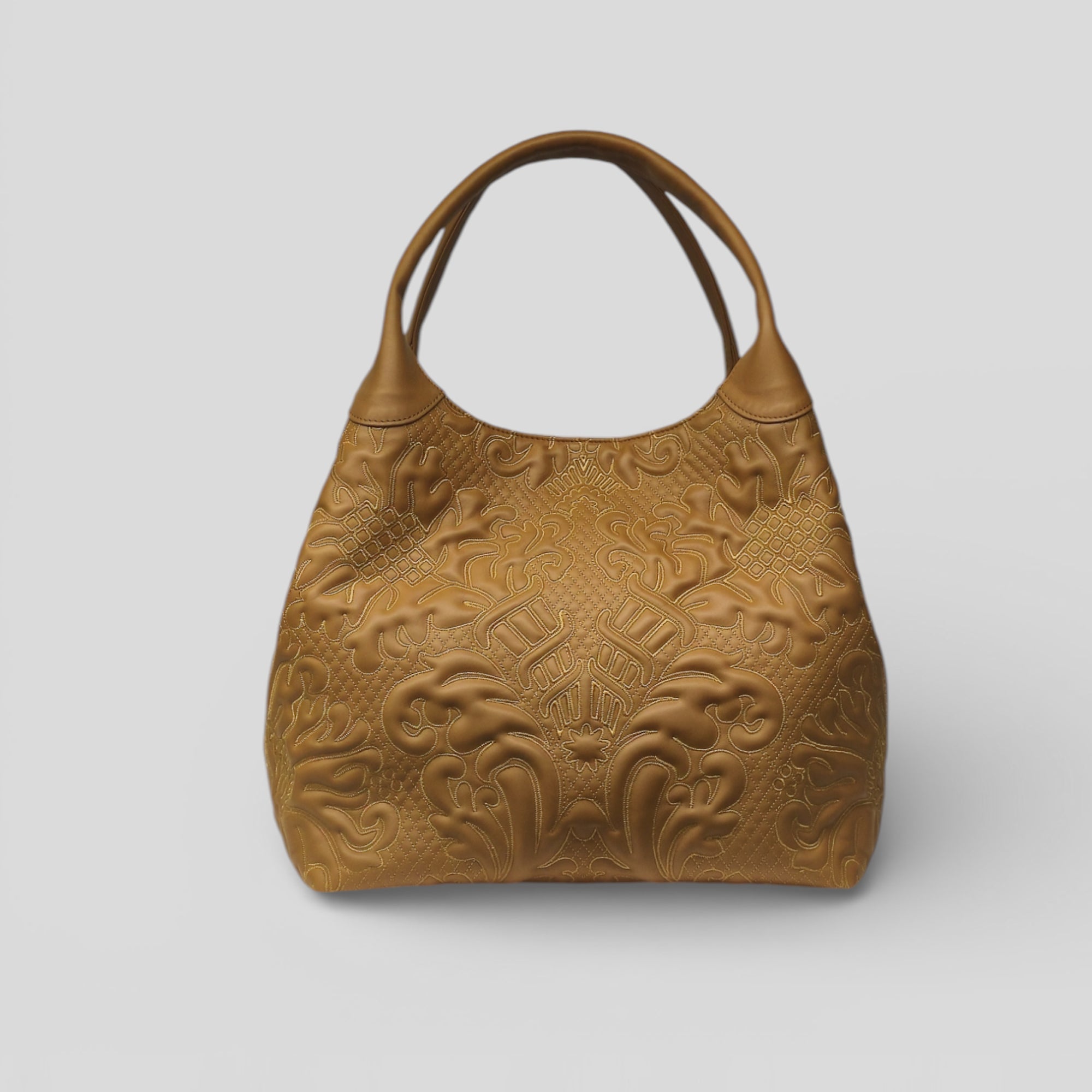 Borsa shopping SORAYA in vitello marrone