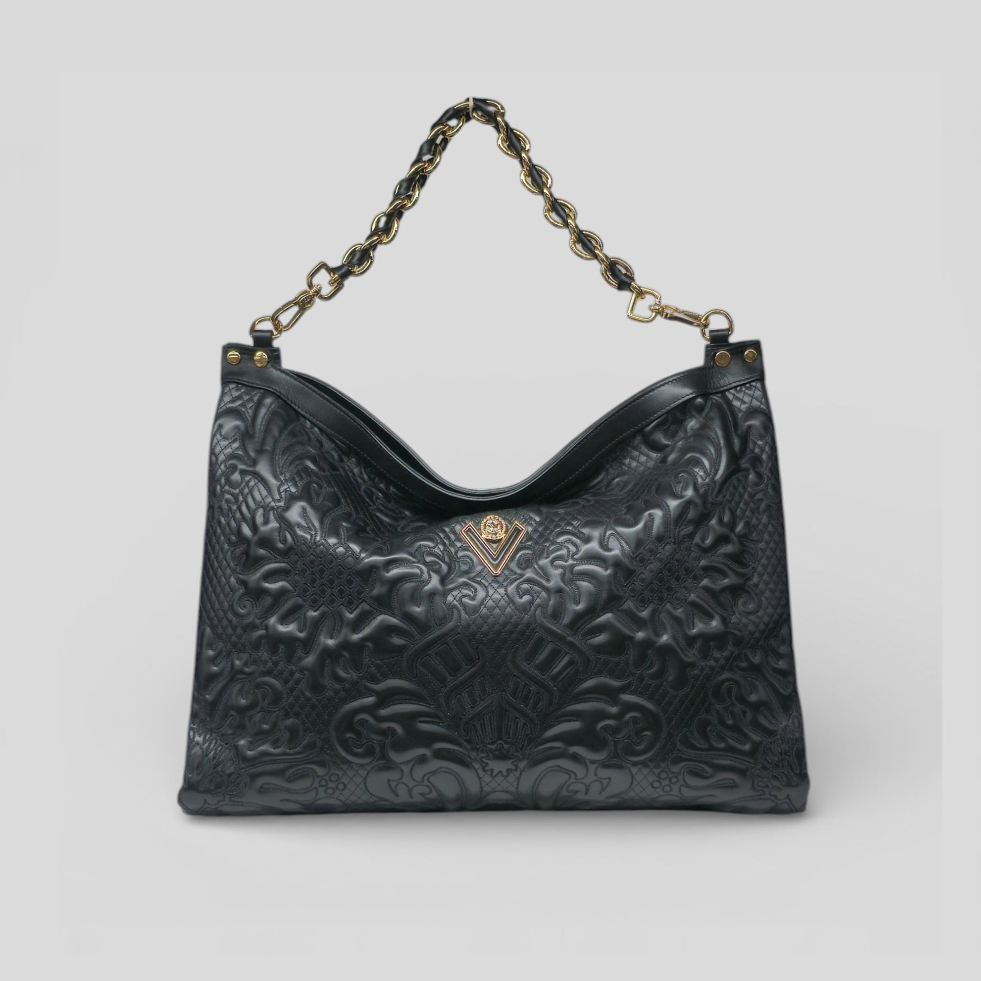Borsa shopping SORAYA in pelle nera