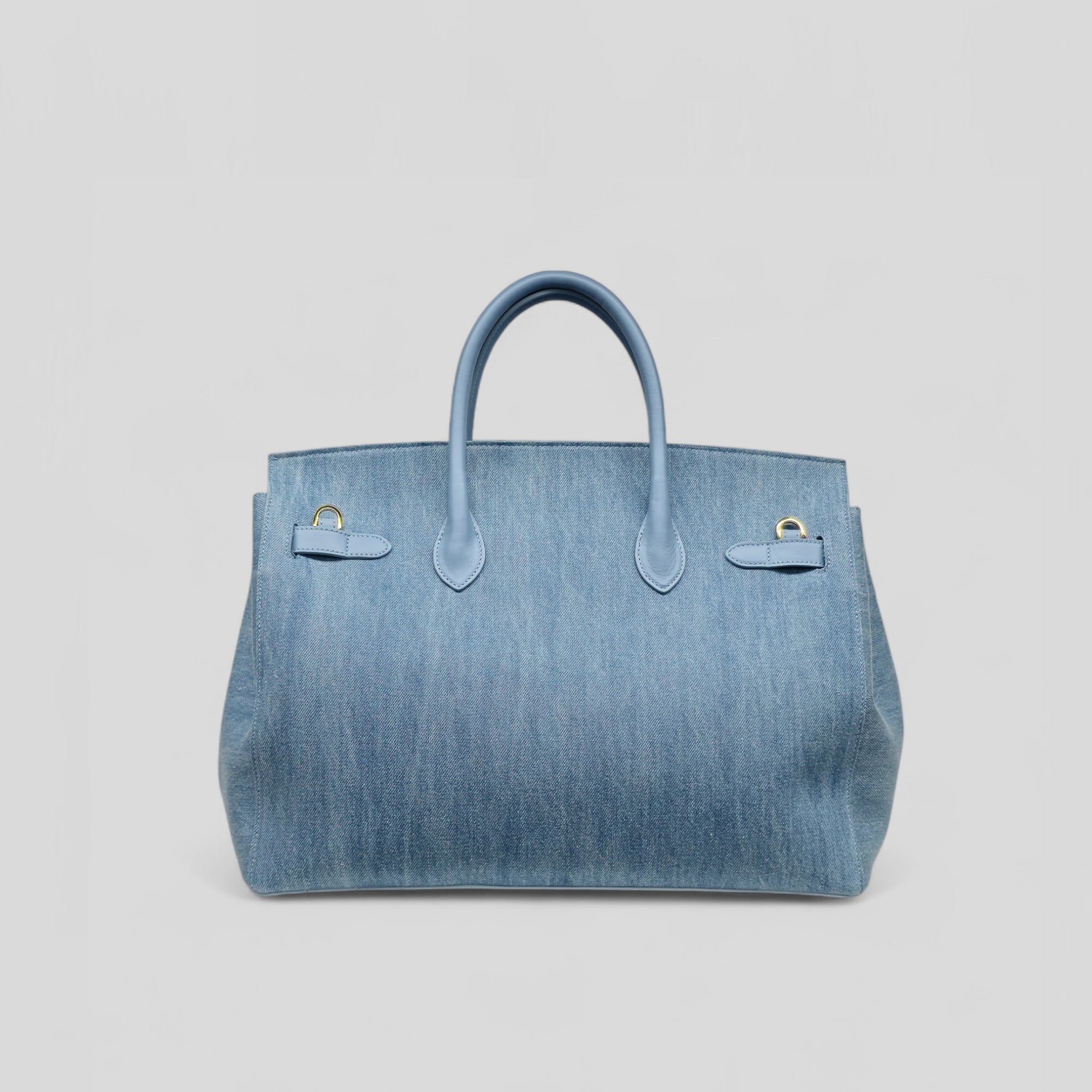 Brosa tote grande SPORT in jeans
