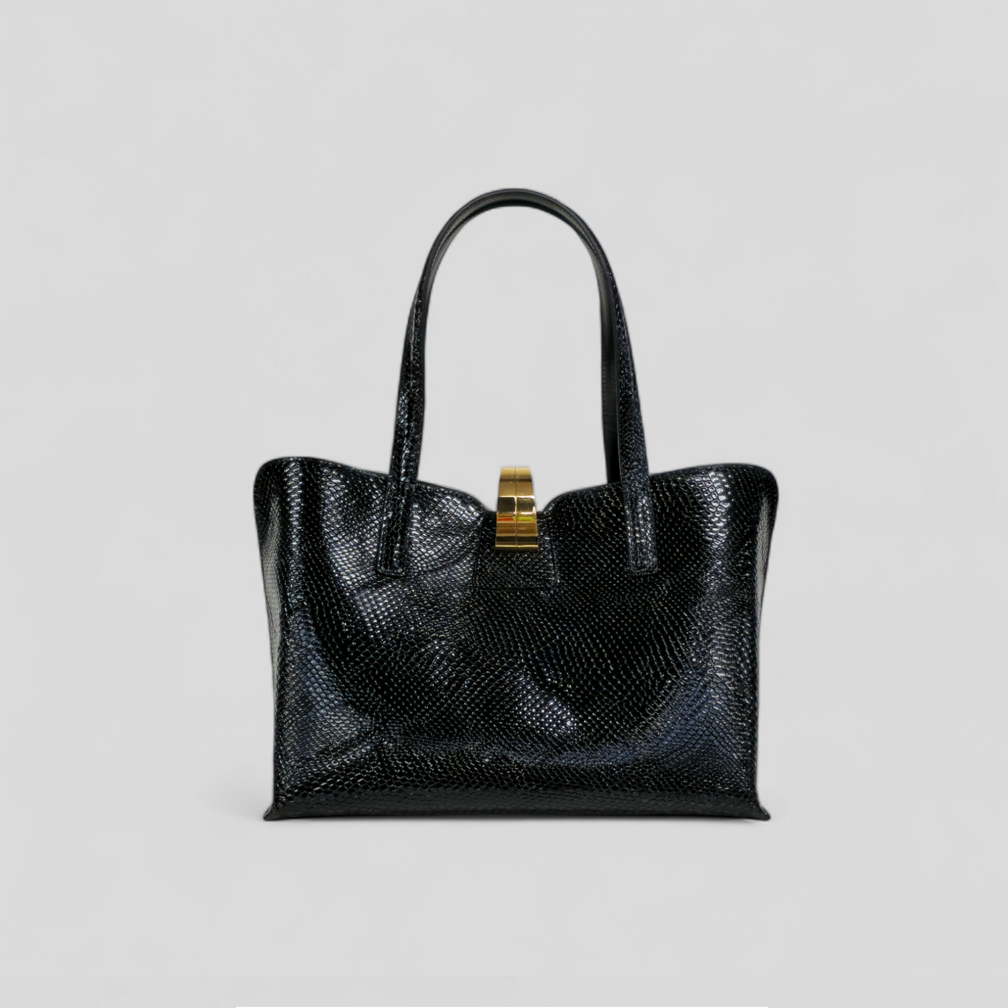 Borsa shopping SPANK in stampa pitone