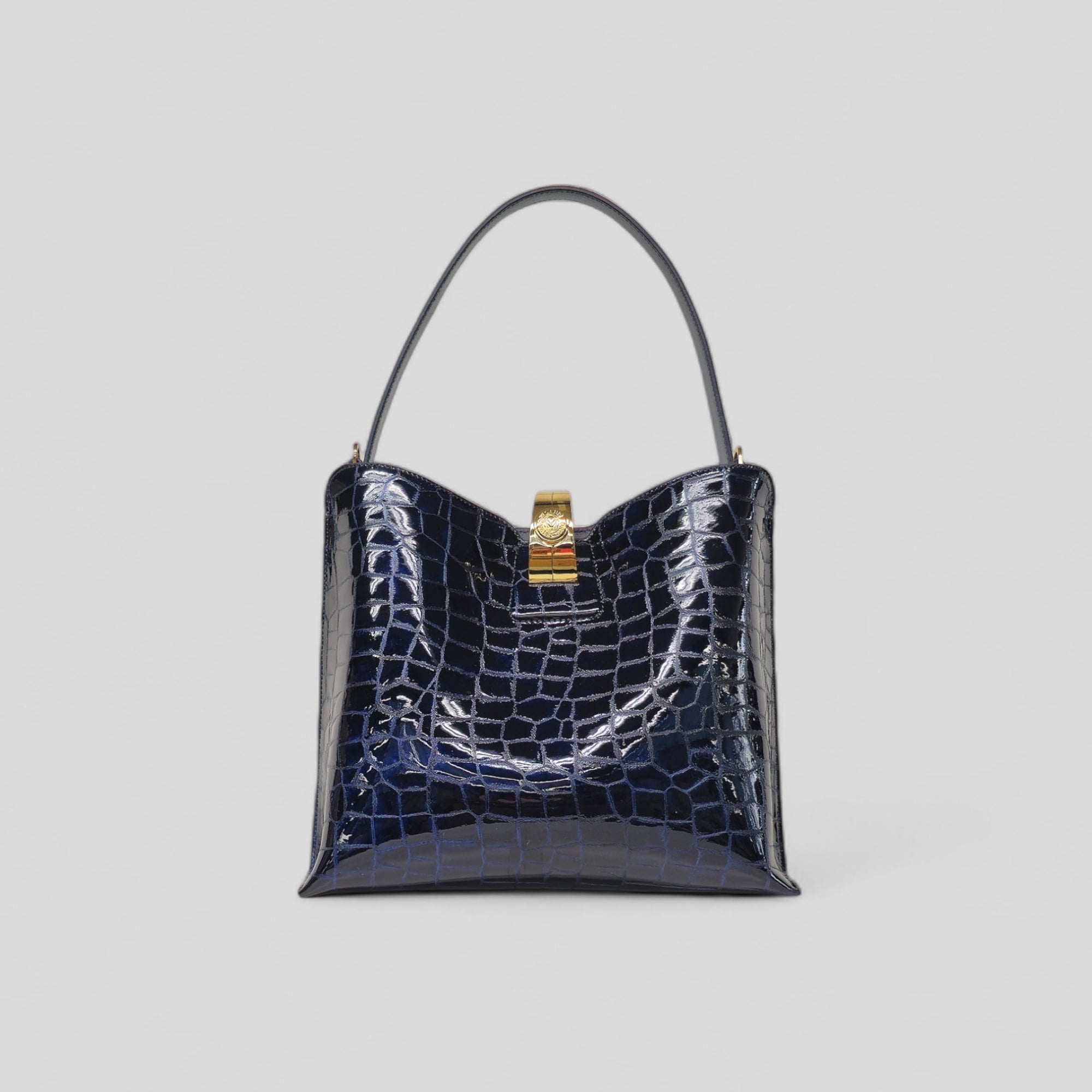 Borsa shopping piccola SPANK blu