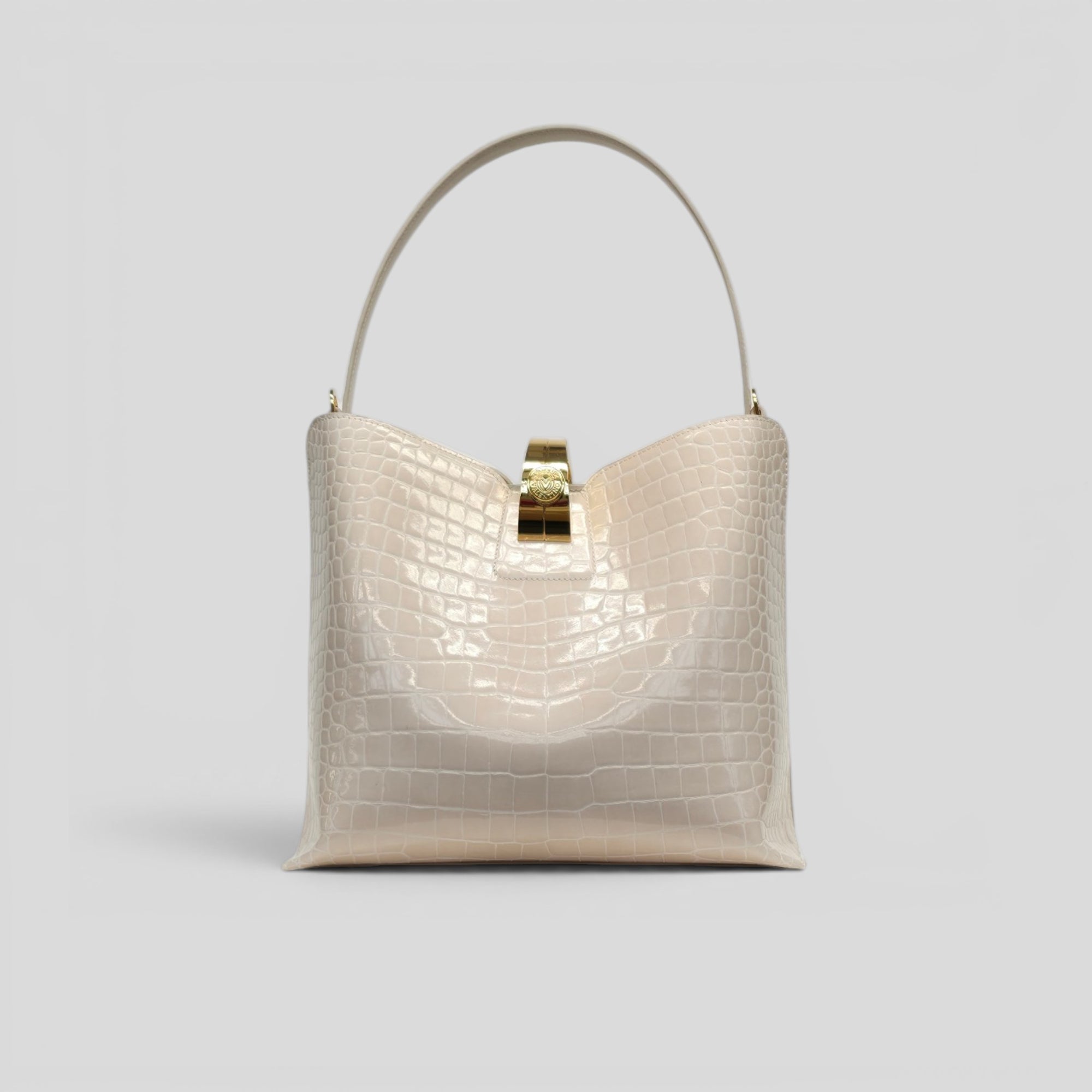 Borsa shopping SPANK in cocco beige