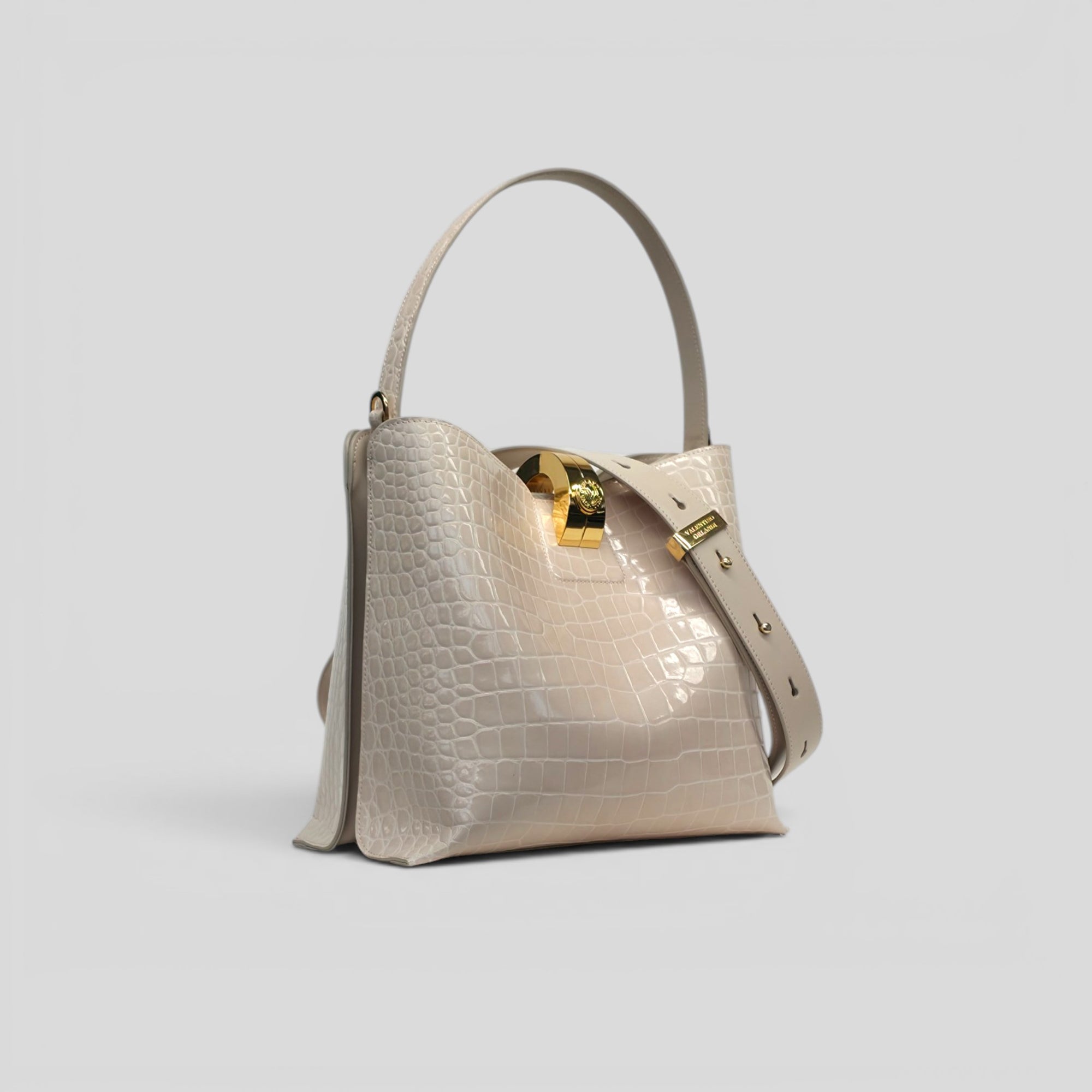 Borsa shopping SPANK in cocco beige