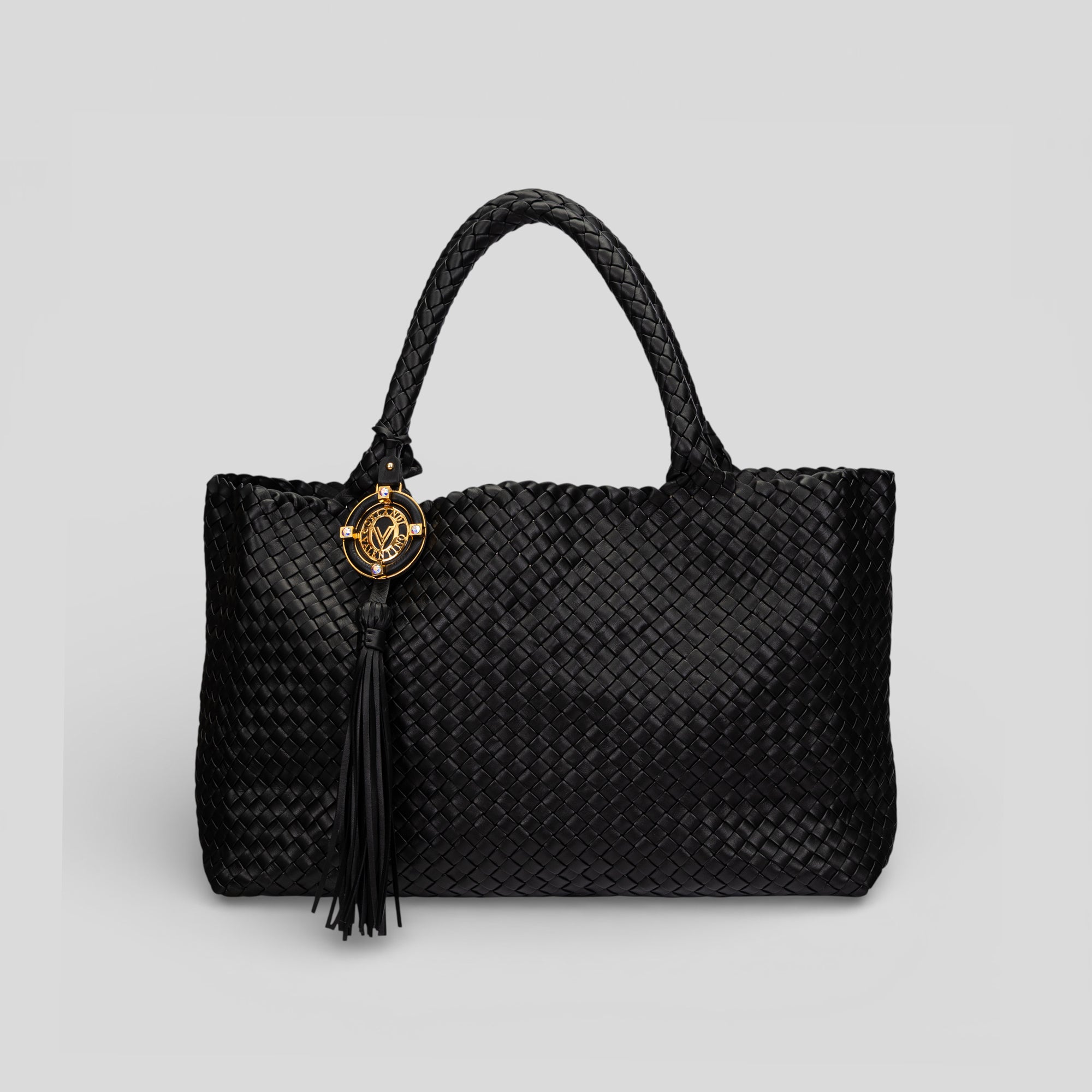 Borsa shopping grande JACQUELINE in pelle nera