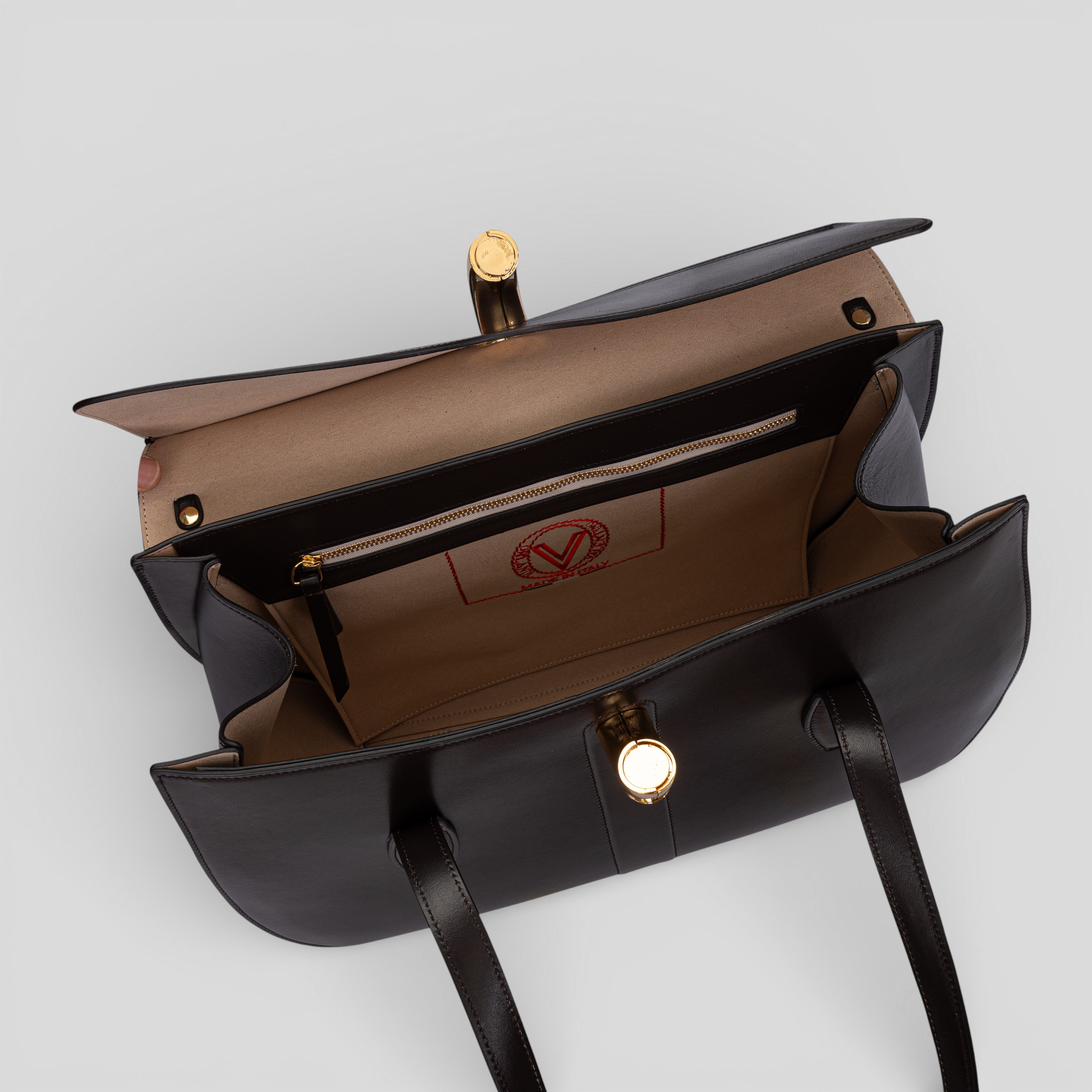 Borsa shopping SOFI in vitello marrone