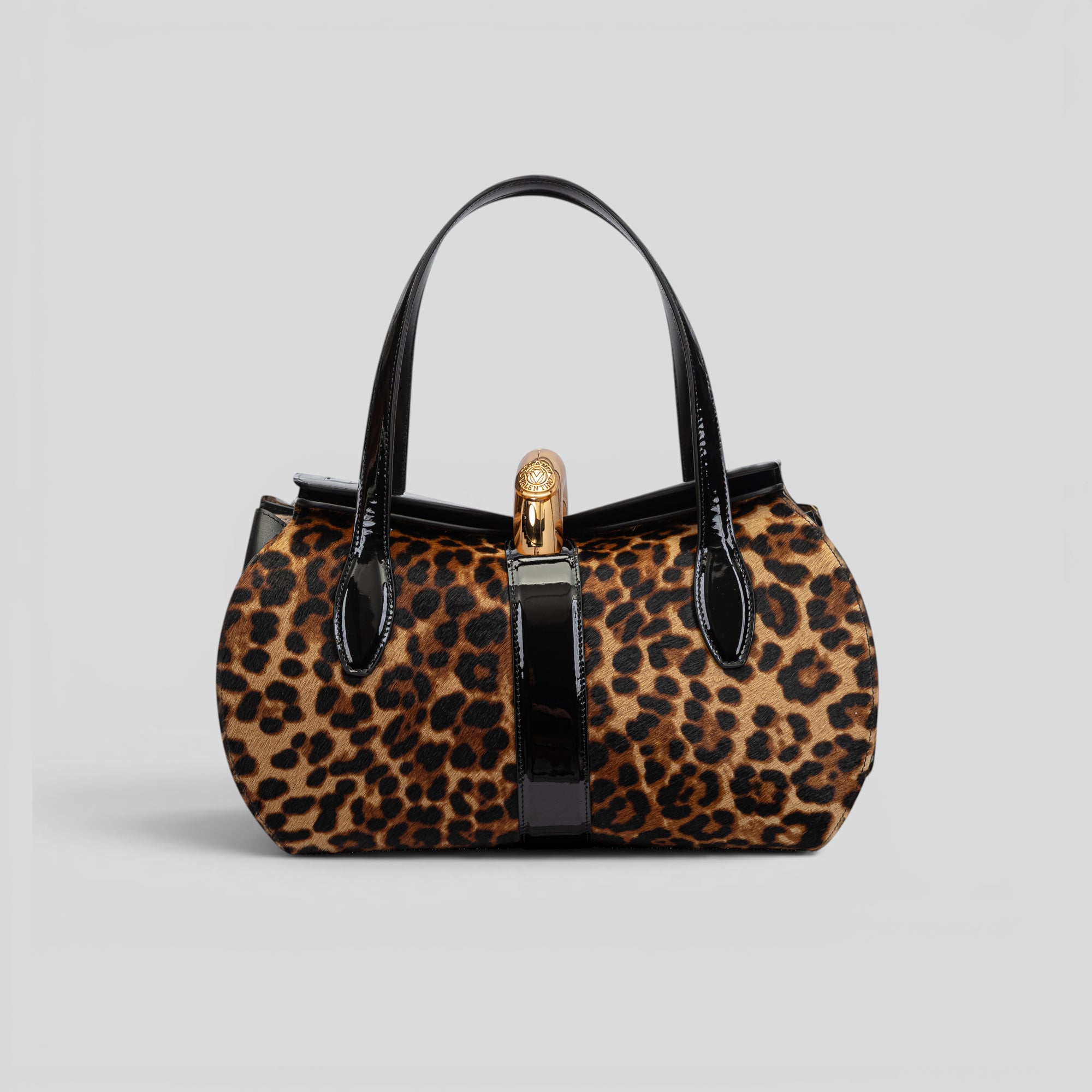 Borsa a mano WILD in cavallino maculato